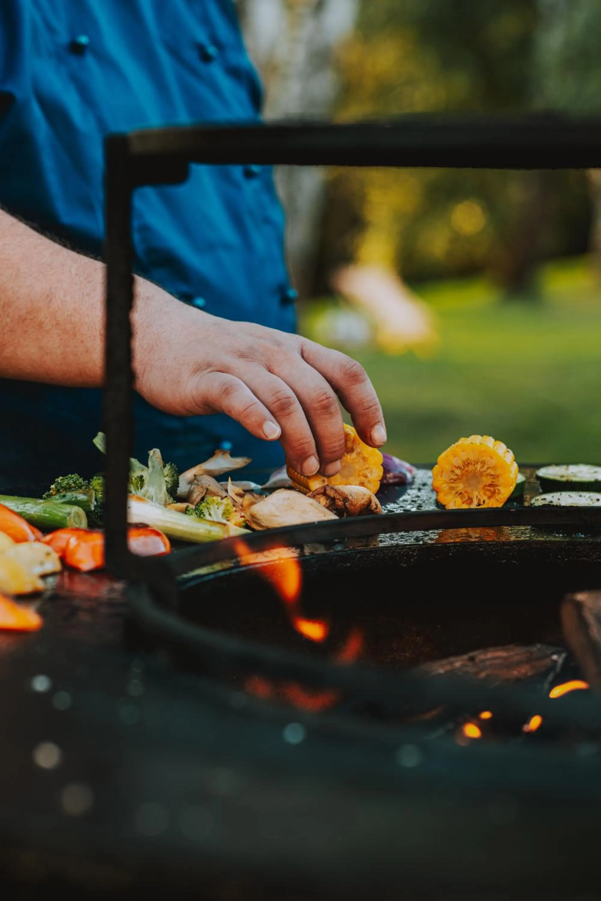 BBQ facilities in Resort Český les