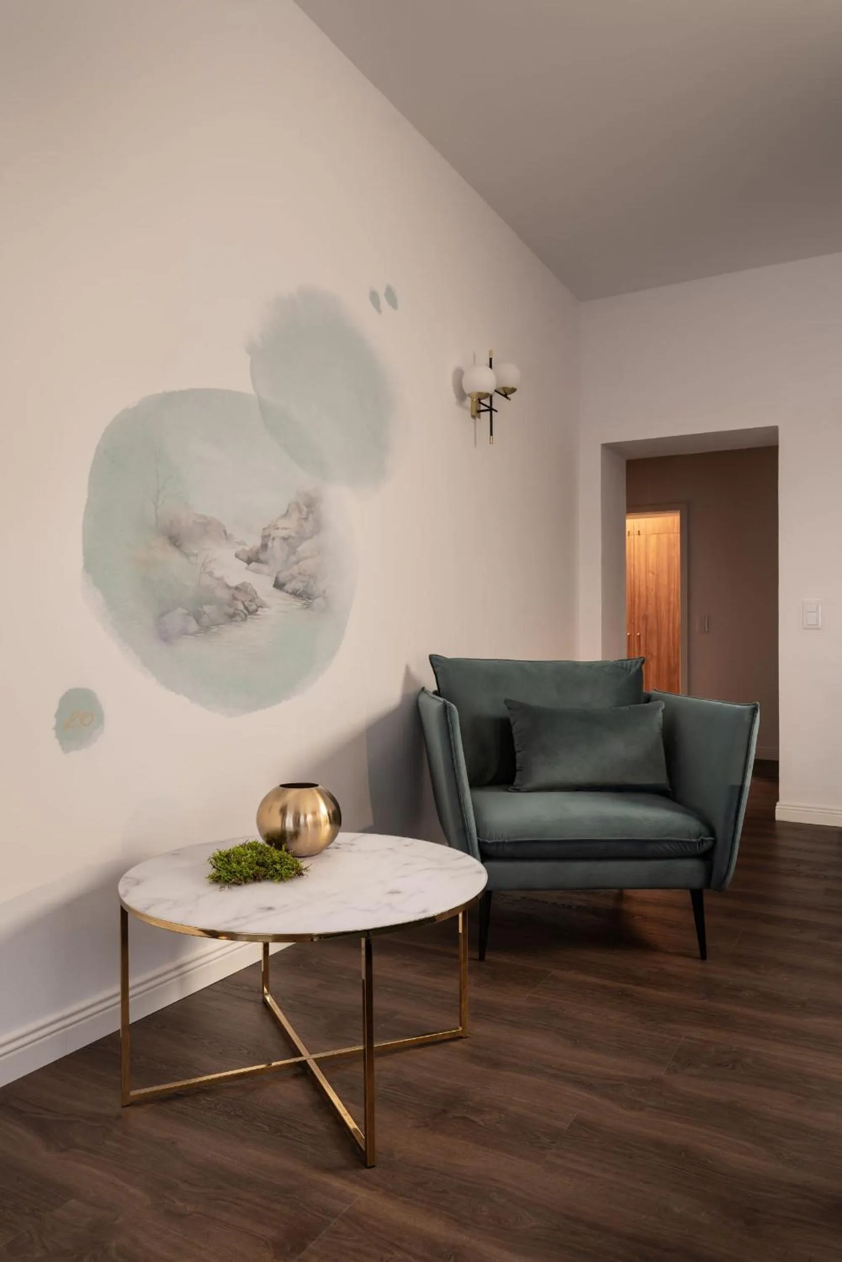 Seating area in Resort Český les