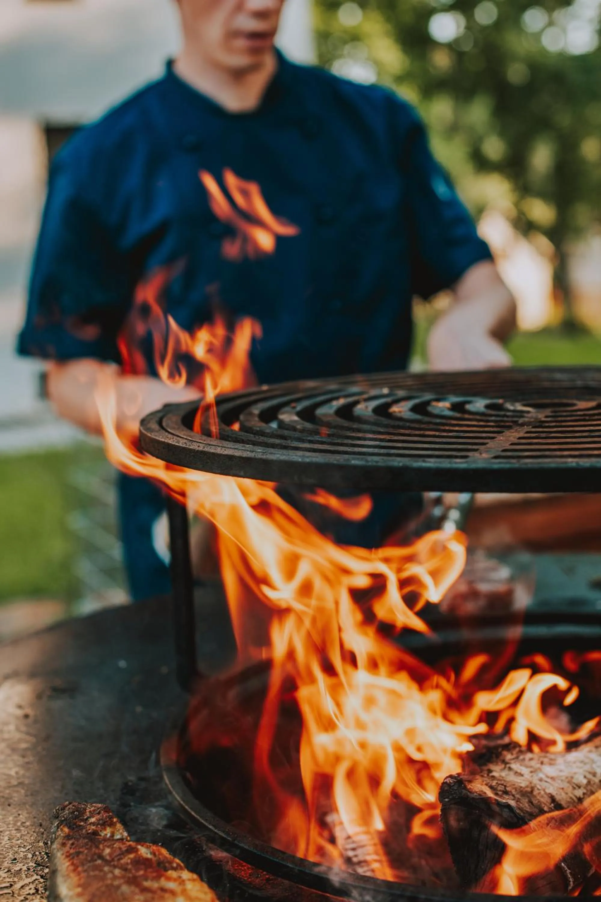 BBQ facilities in Resort Český les