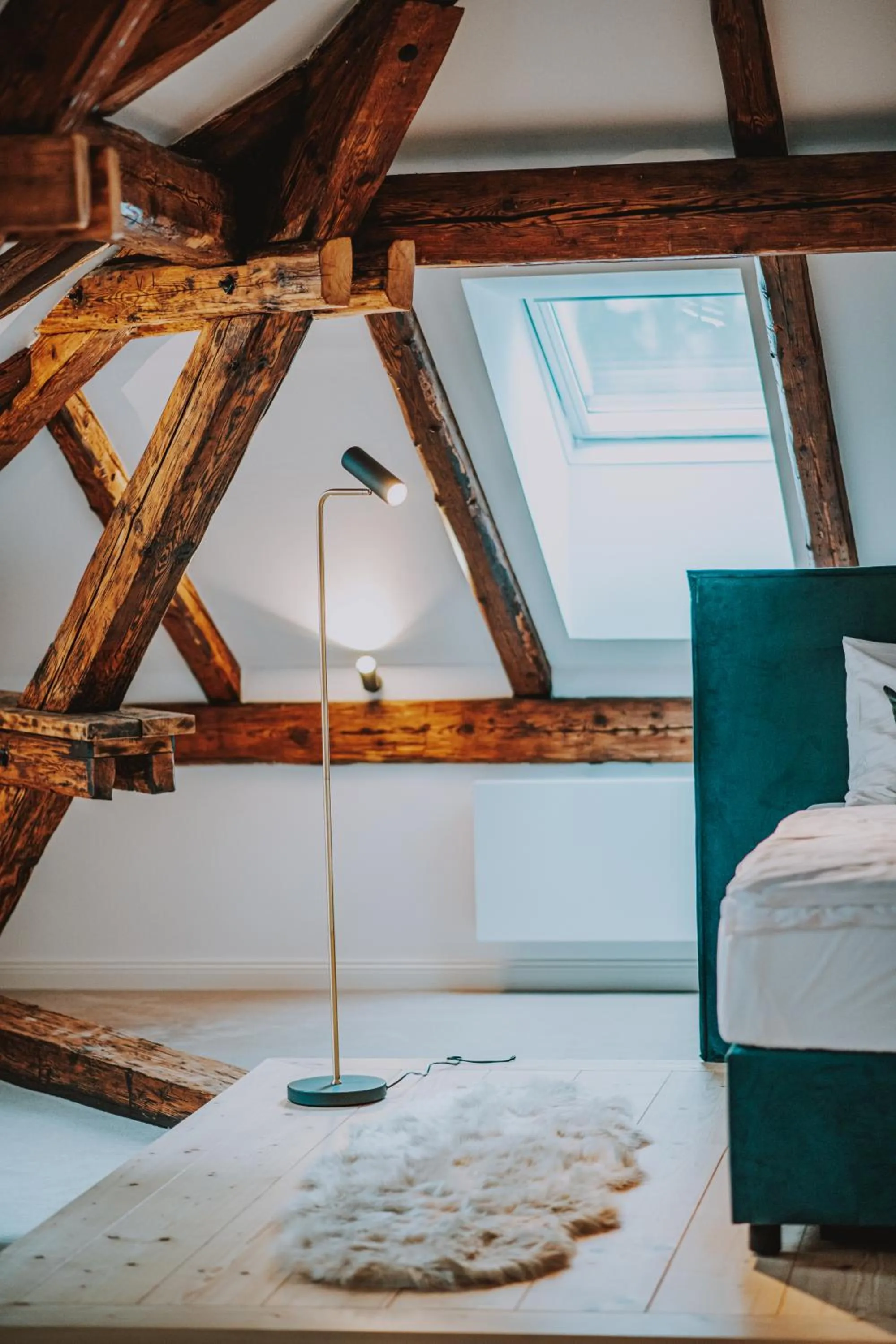 Decorative detail, Bed in Resort Český les