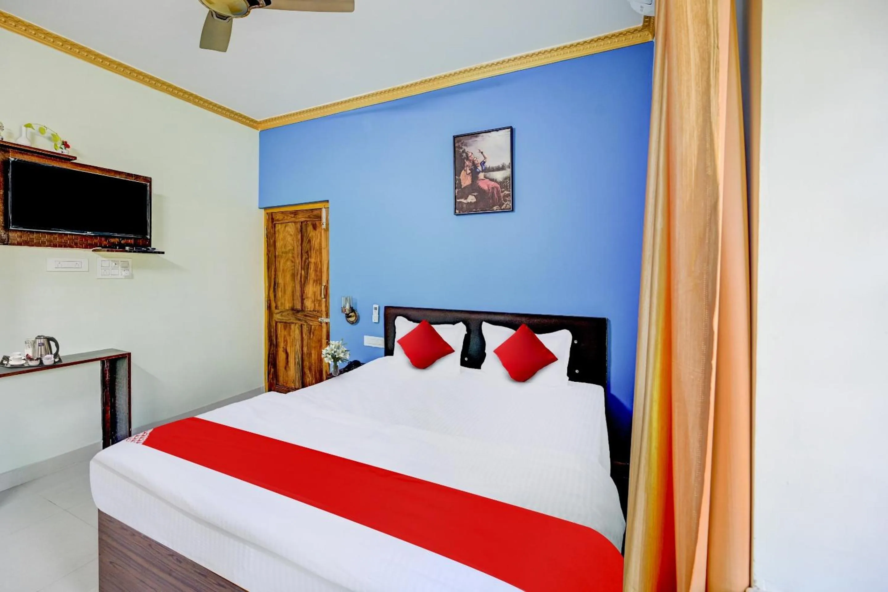 Bedroom in Hotel O GD STAY INN 1