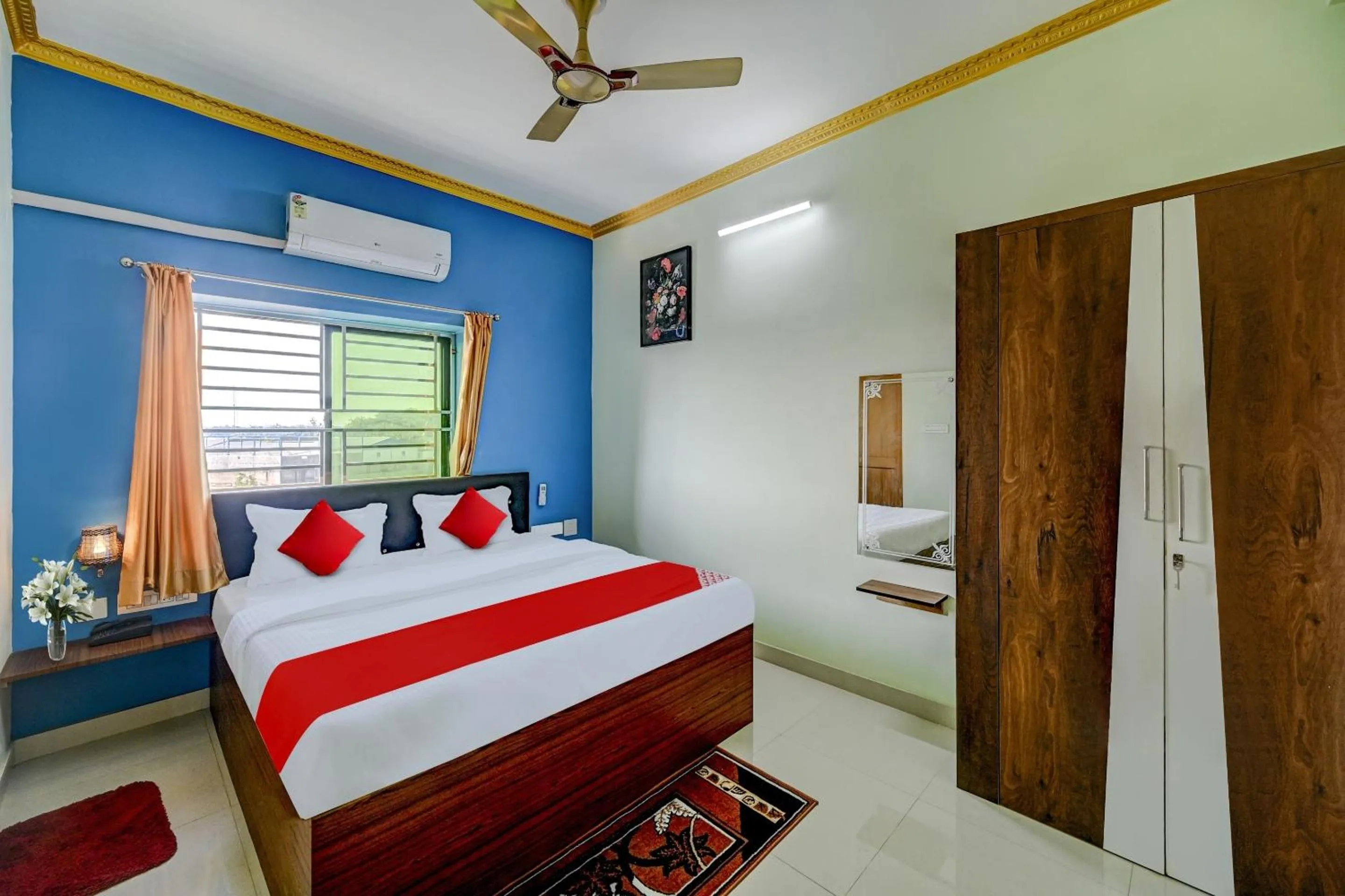 Bedroom in Hotel O GD STAY INN 1