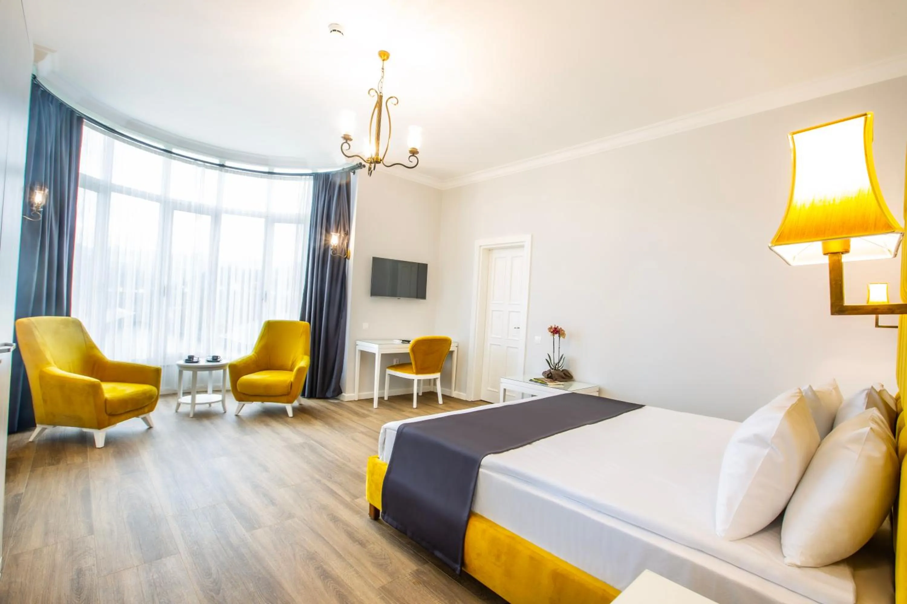 Seating area in Zanike hotel