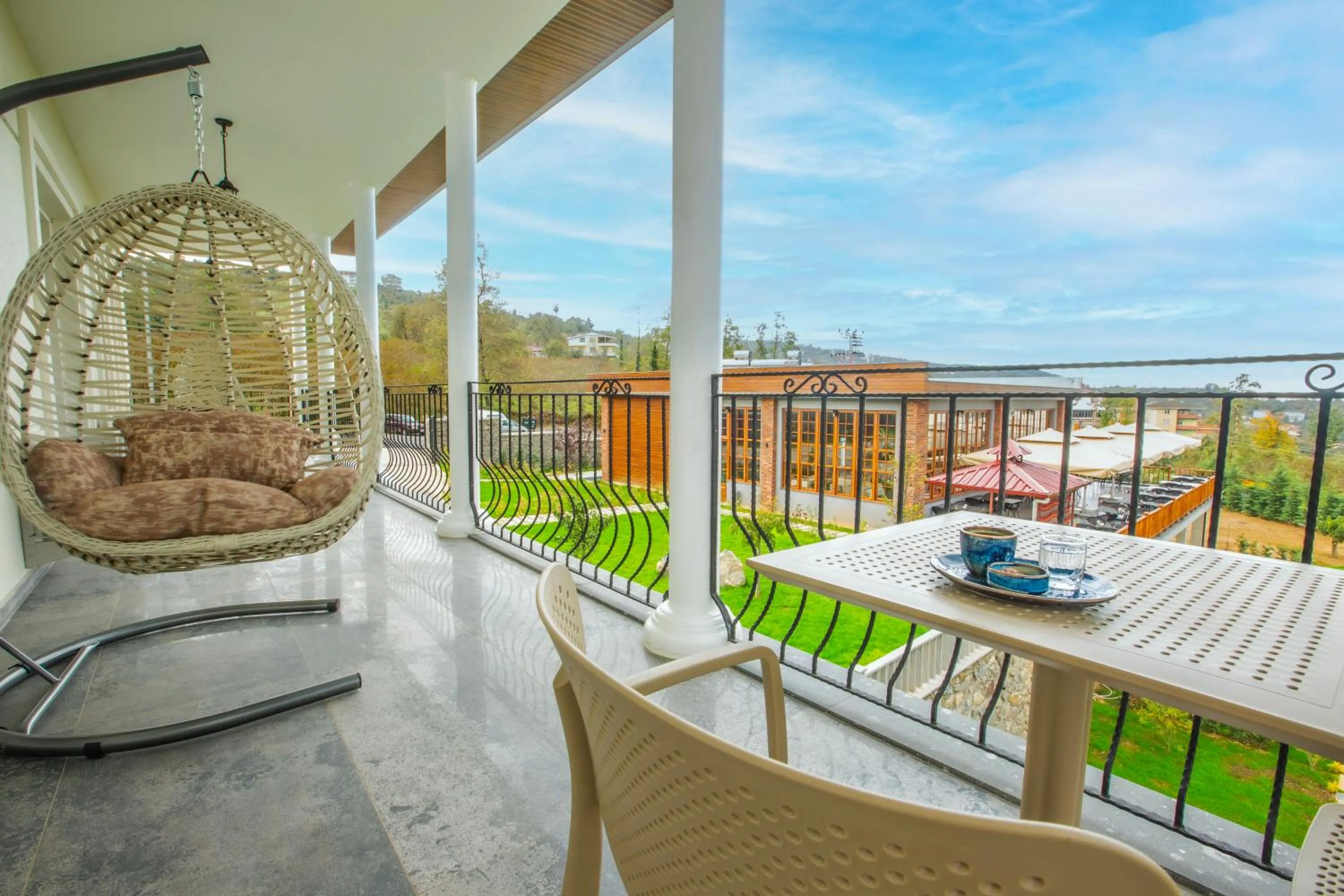 Balcony/Terrace in Zanike hotel