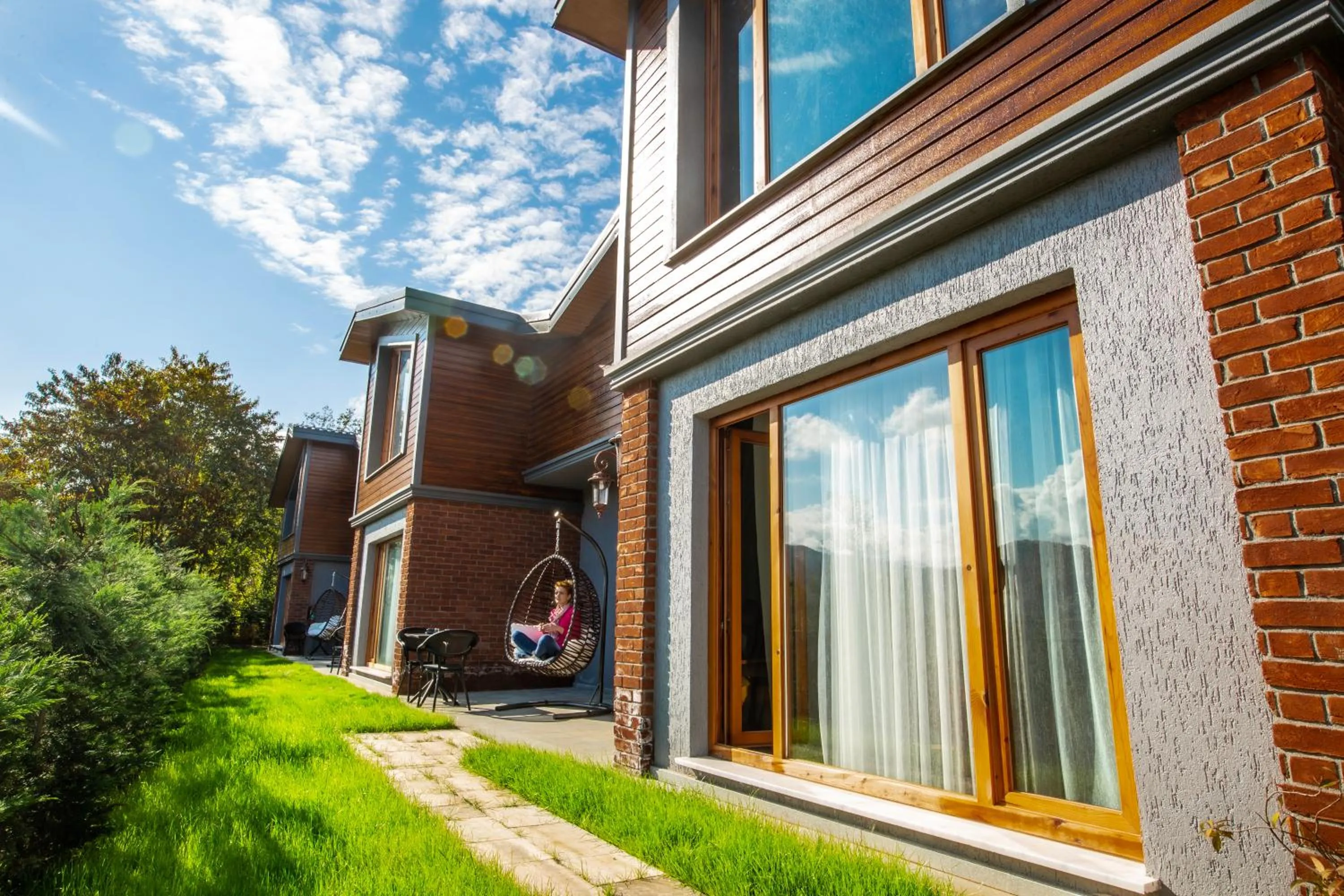 Garden in Zanike hotel