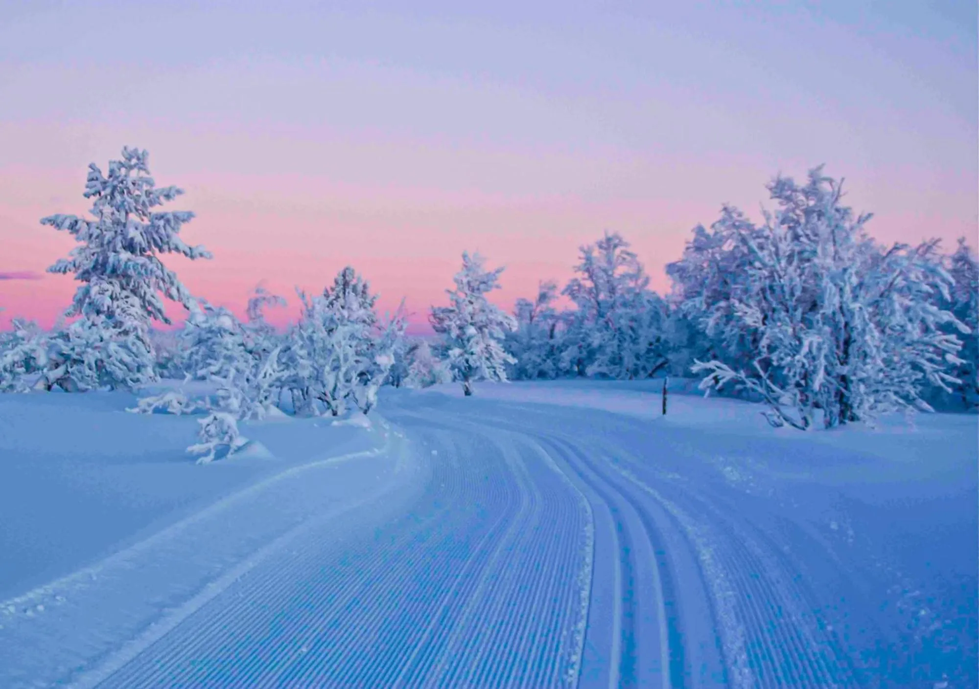 Winter in Skåbu Fjellhotell