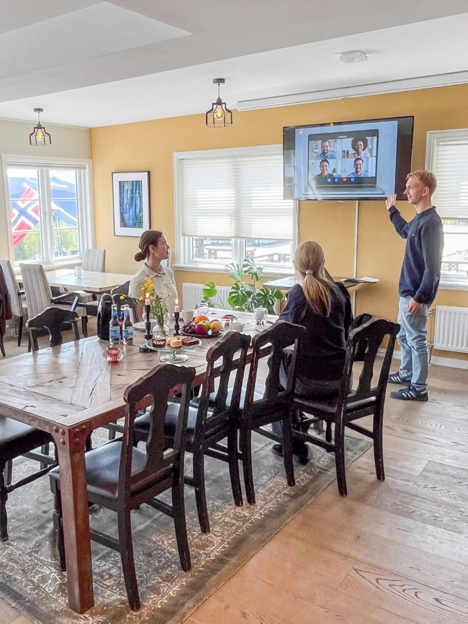 Meeting/conference room in Skåbu Fjellhotell