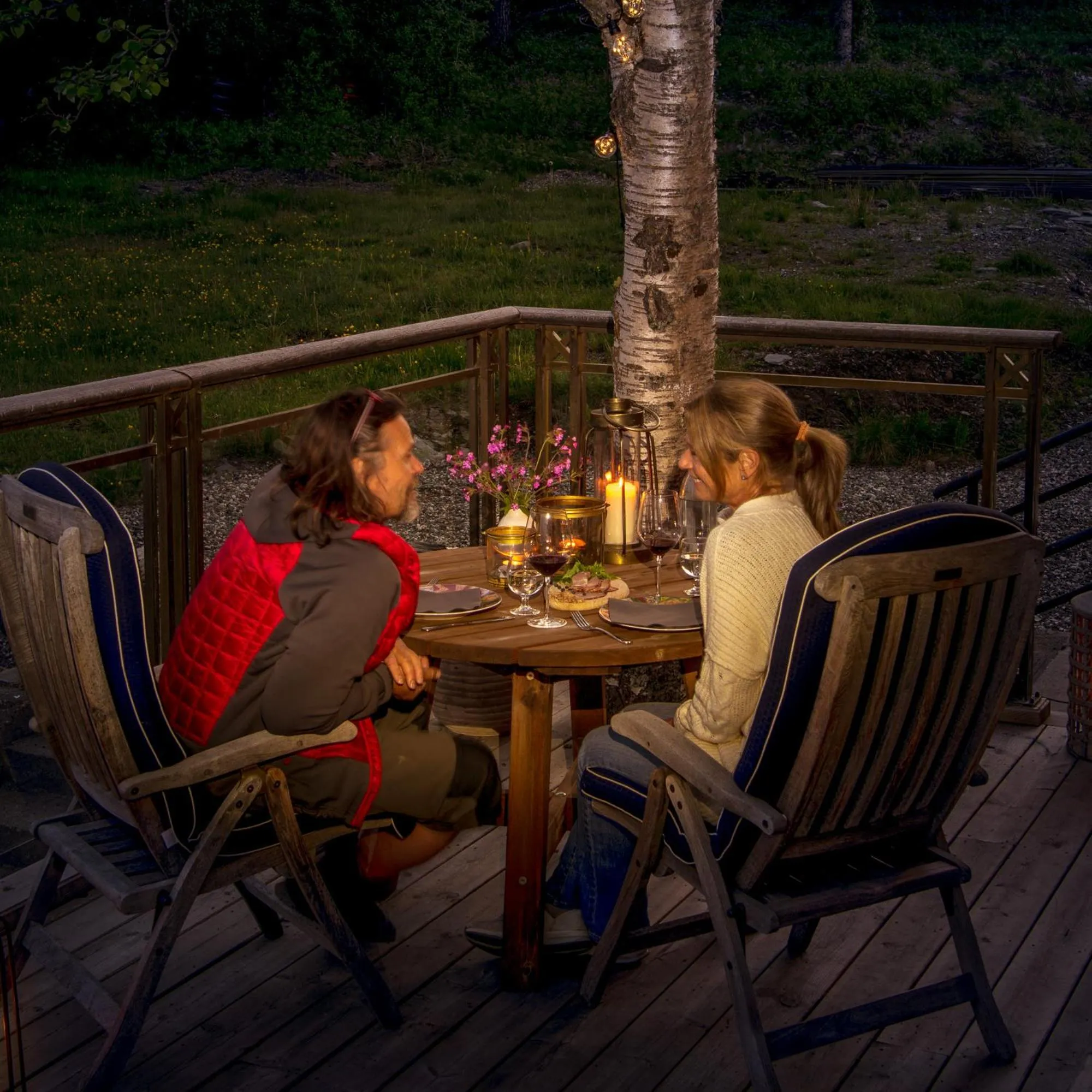 Patio in Skåbu Fjellhotell