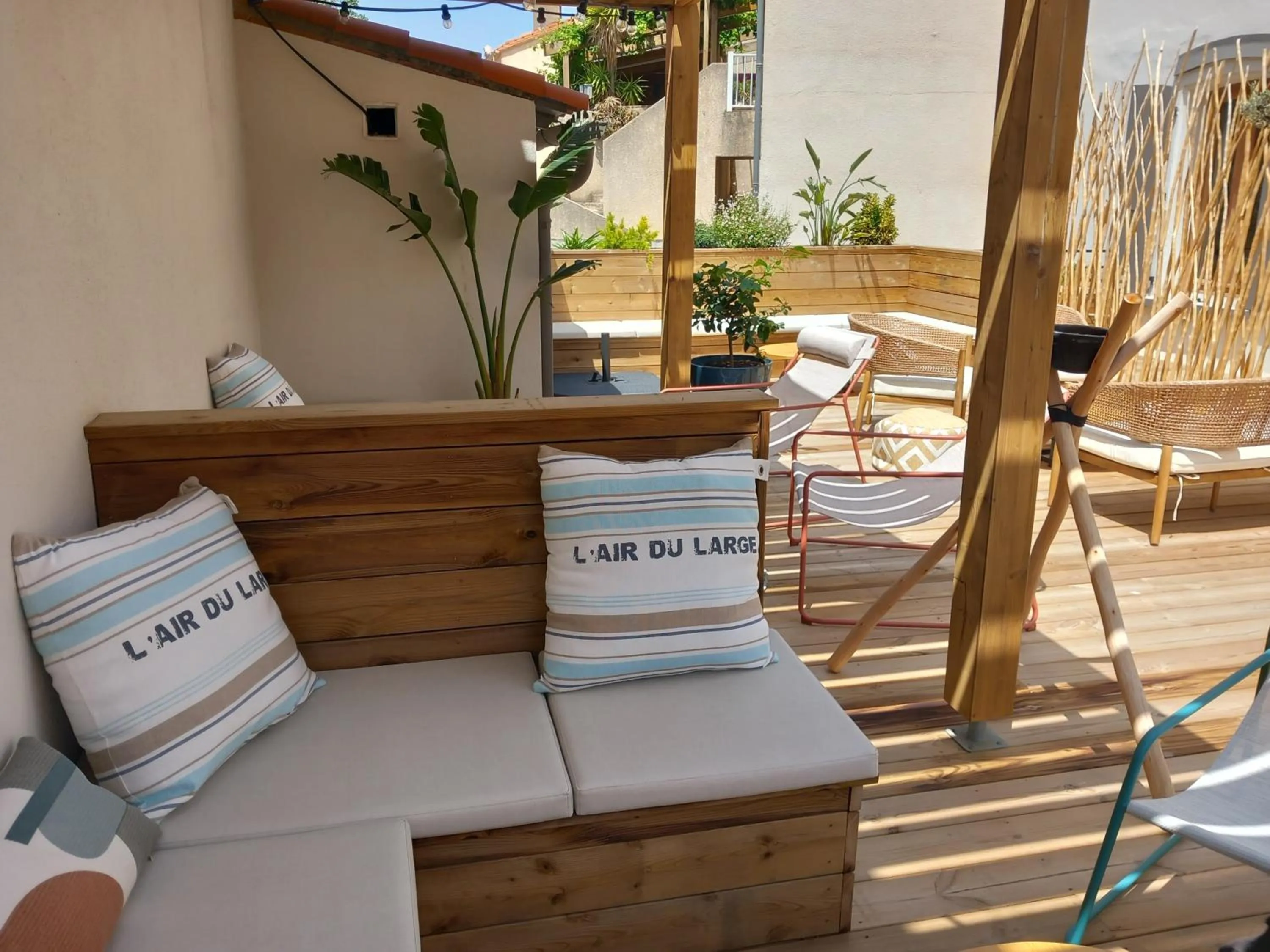 Patio in Intense Boutik-Hôtel