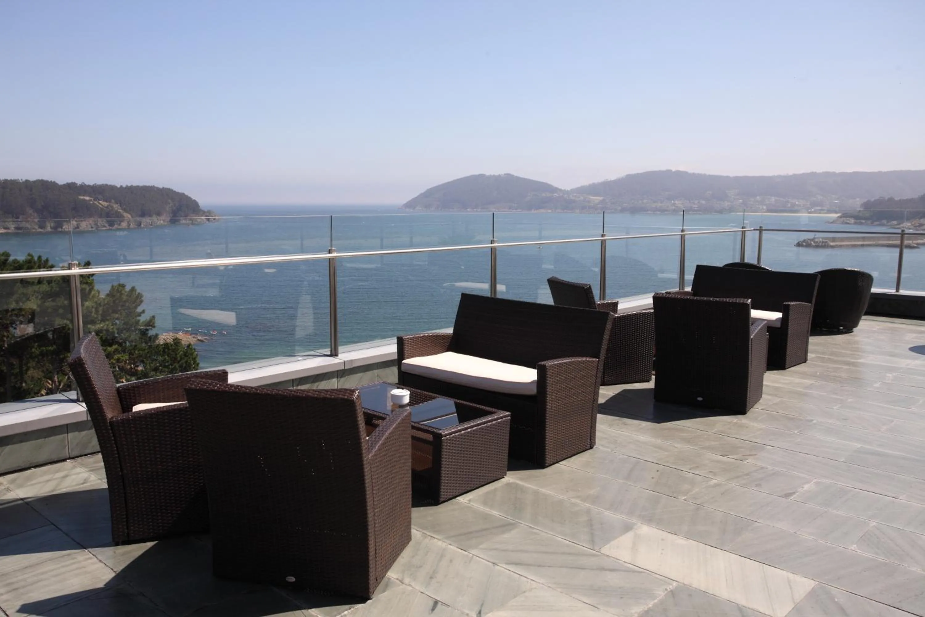 Patio in Apartamentos Las Sirenas