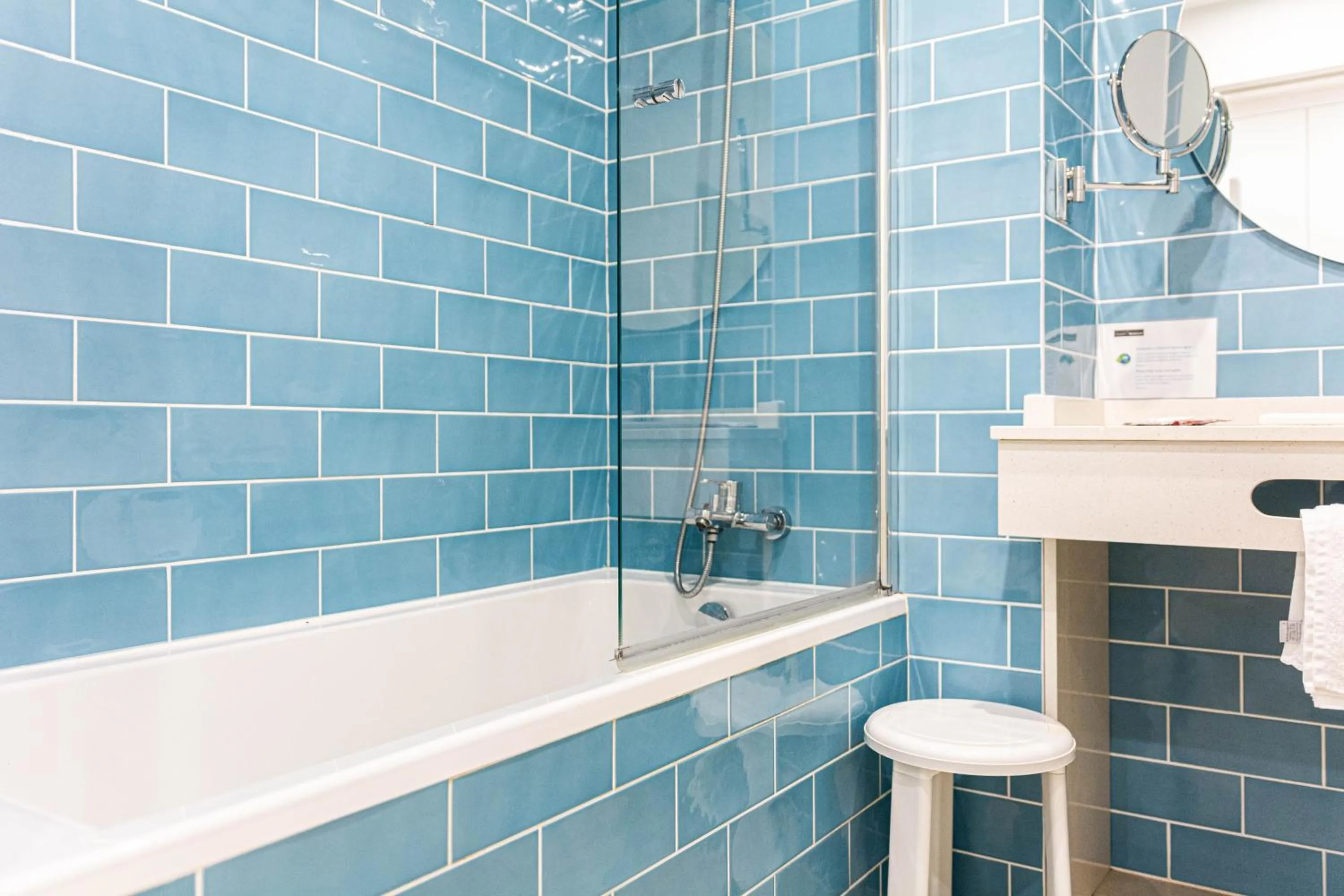 Bathroom in Hotel Bulevard