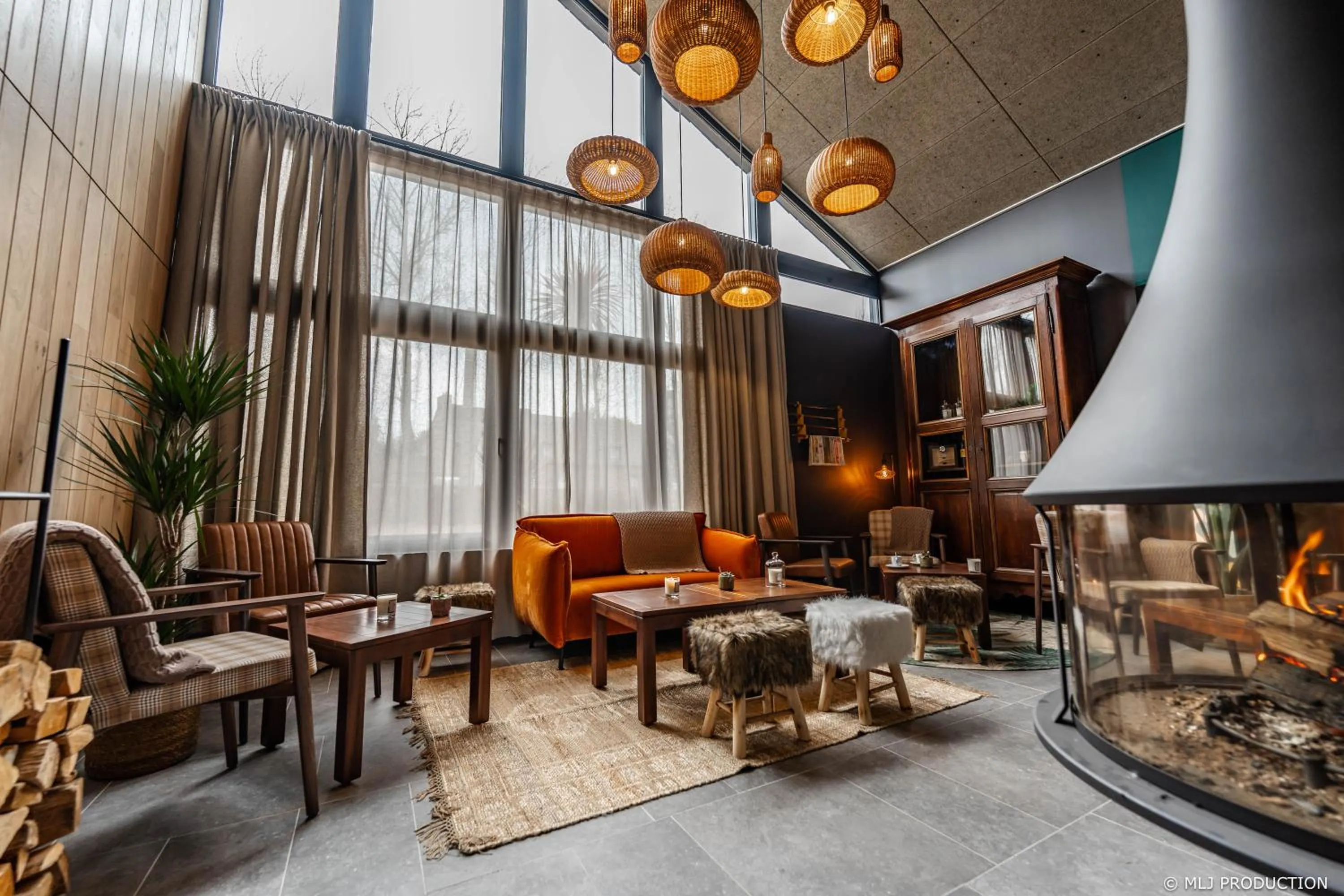 Living room in Les Hauts de Kerano