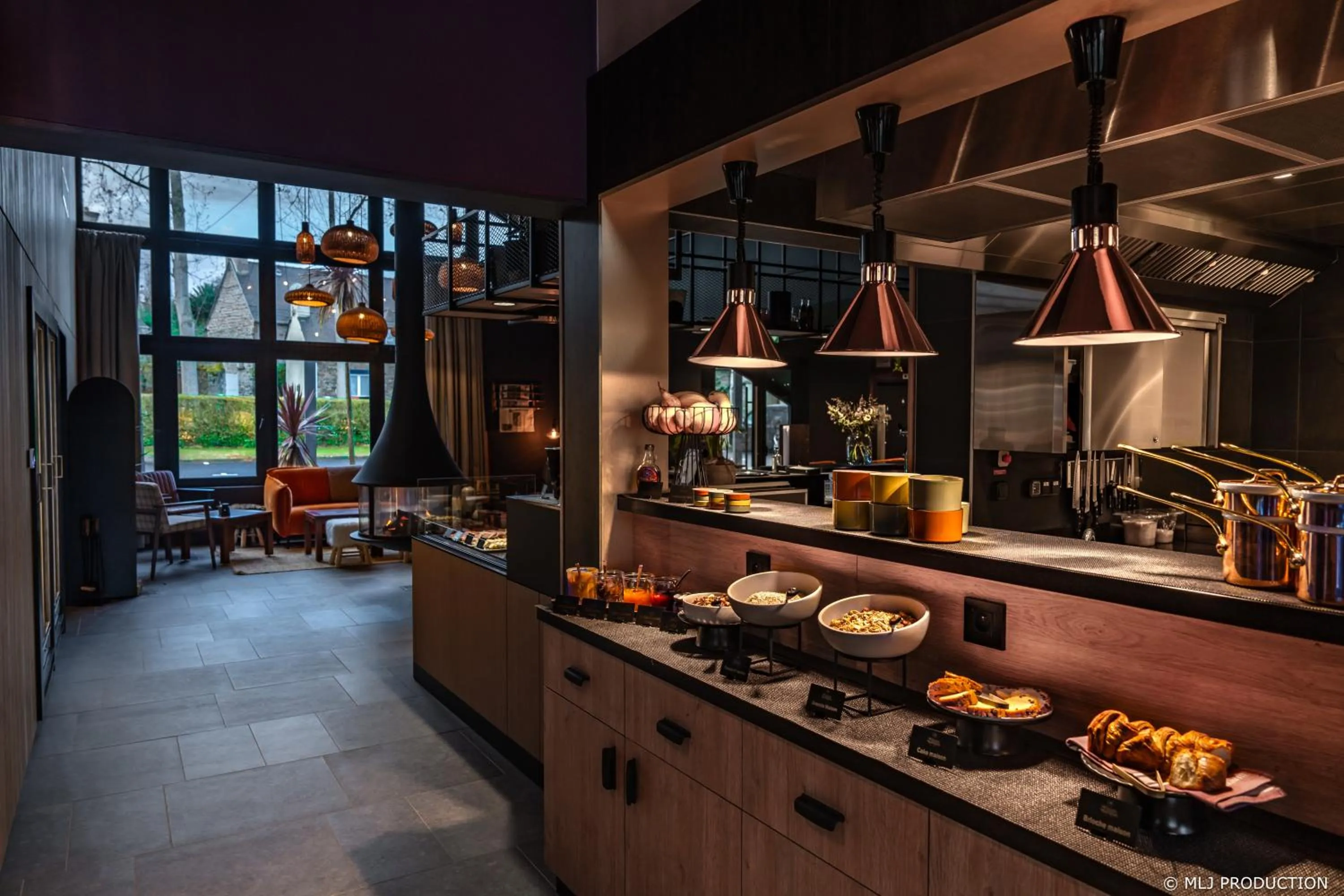 Breakfast in Les Hauts de Kerano