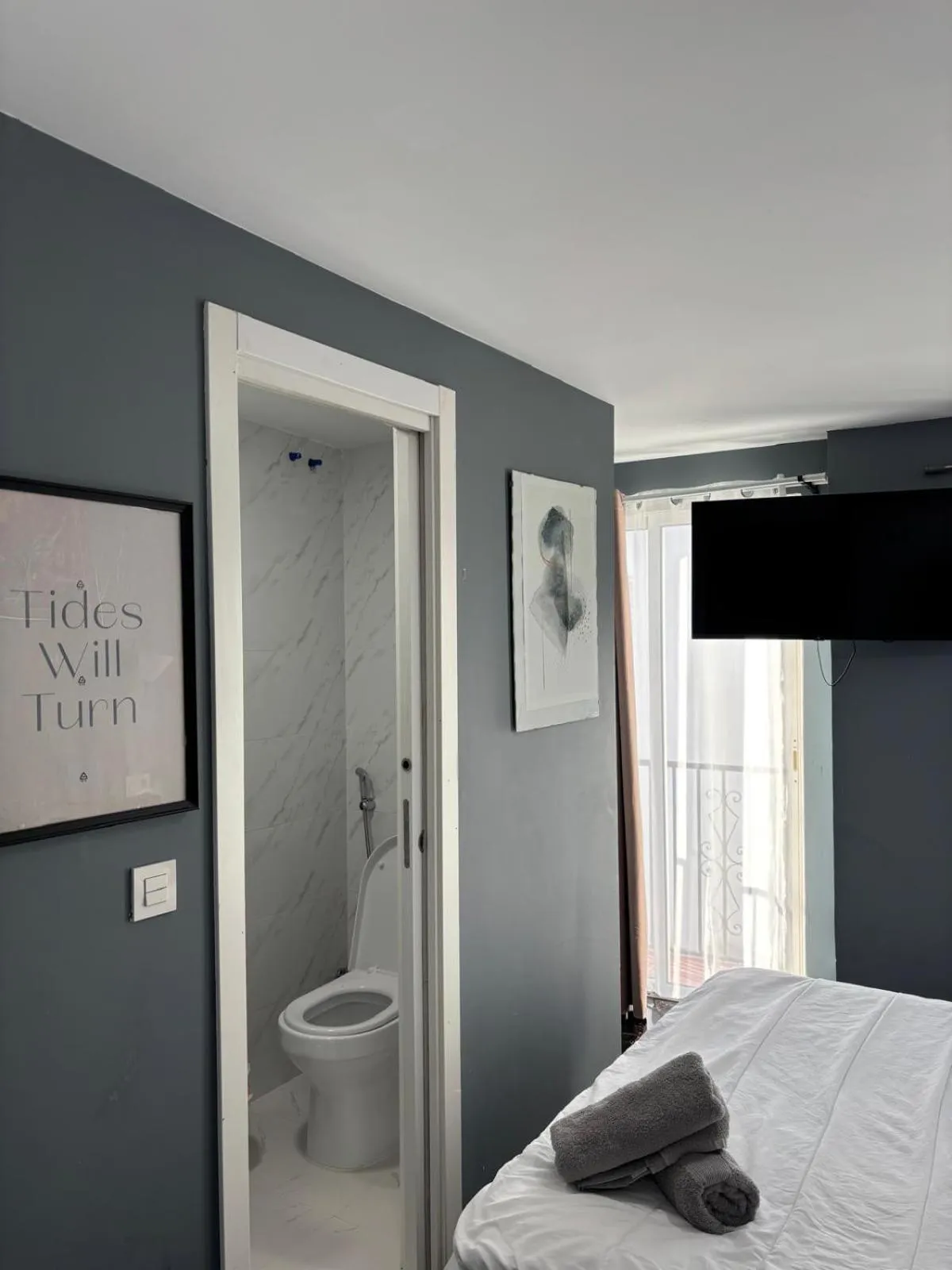 Toilet, Bed in SL Marbella