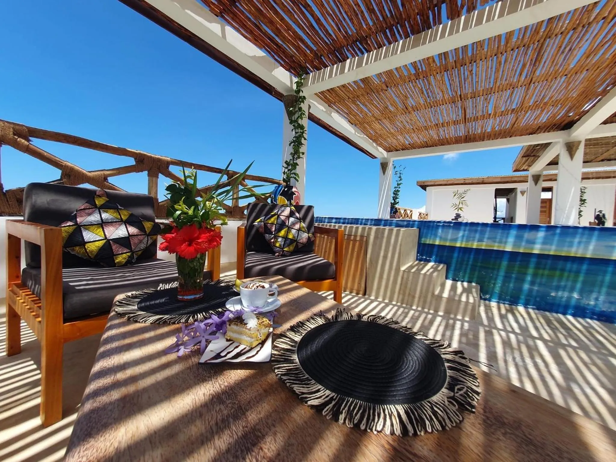 Patio in Haber Hotel & SPA