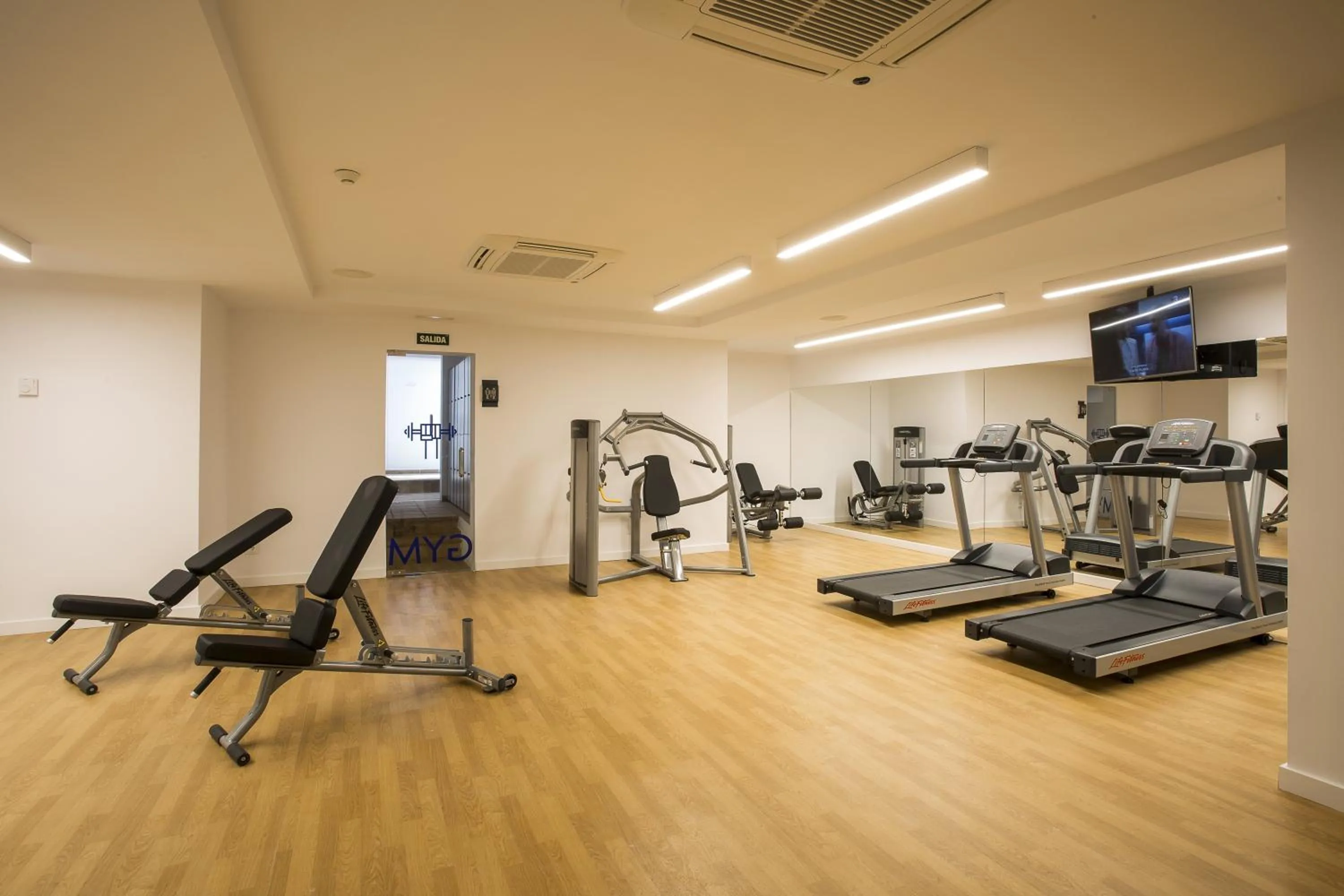 Fitness centre/facilities in Palladium Hotel Palmyra - Adults Only