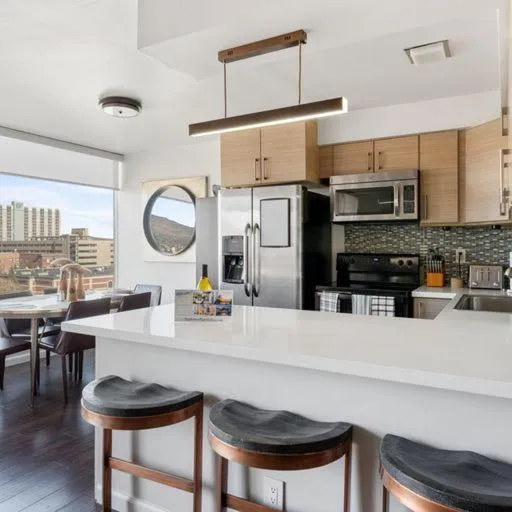 Kitchen or kitchenette in Panorama Place