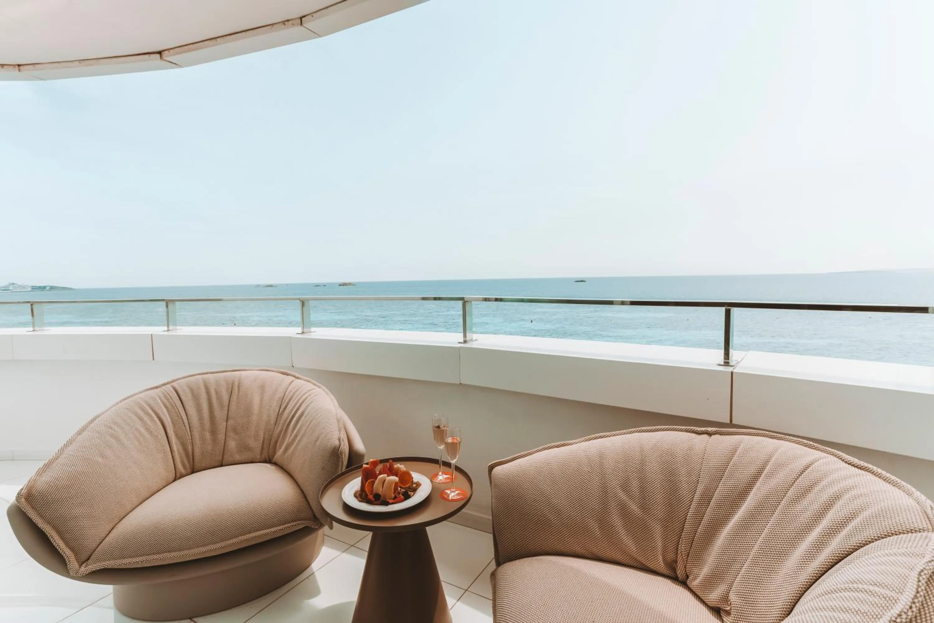 Balcony/Terrace in The Unexpected Ibiza Hotel - Ushuaïa Club entrance included