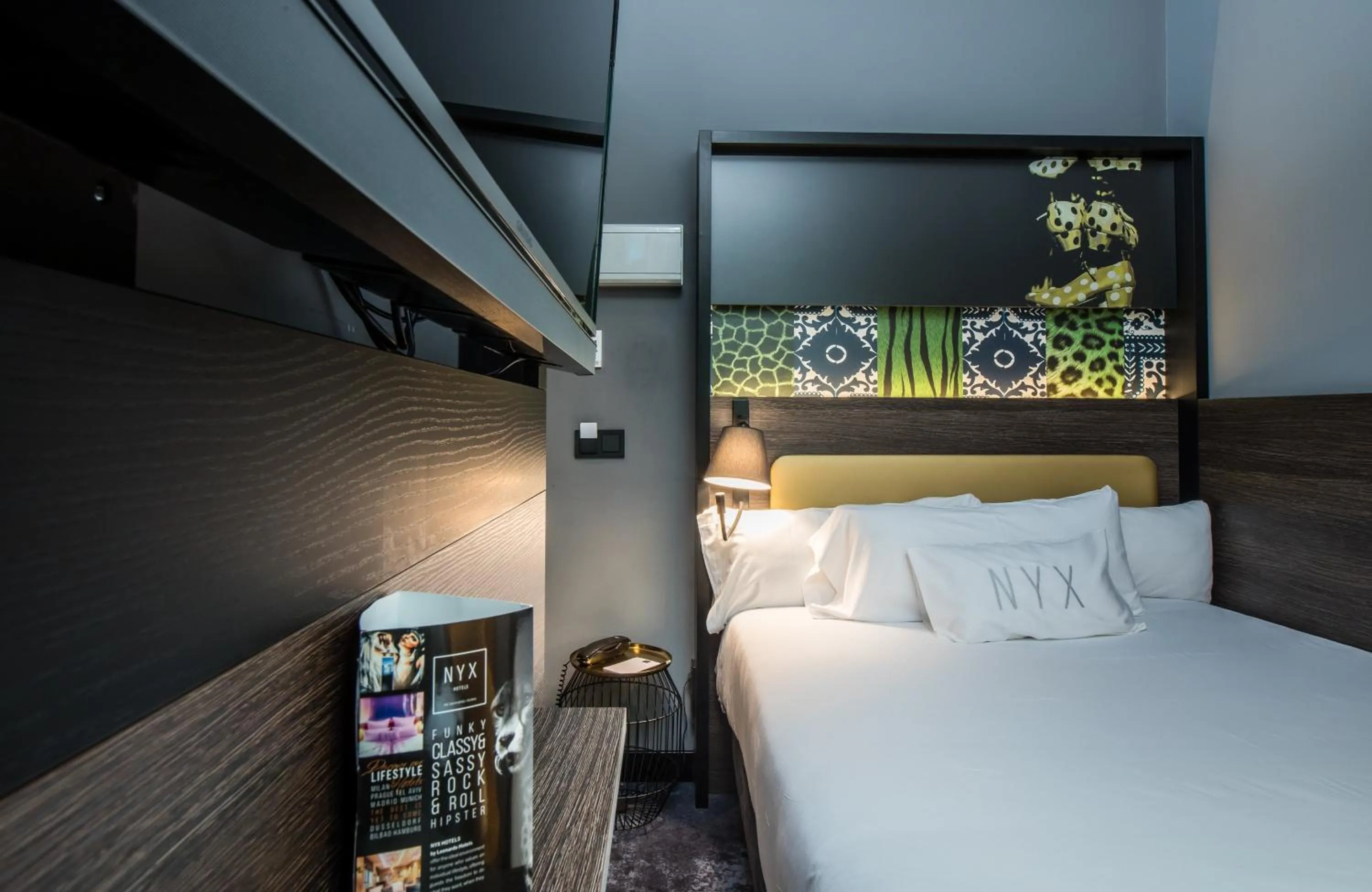 Photo of the whole room, Bed in NYX Hotel Madrid by Leonardo Hotels