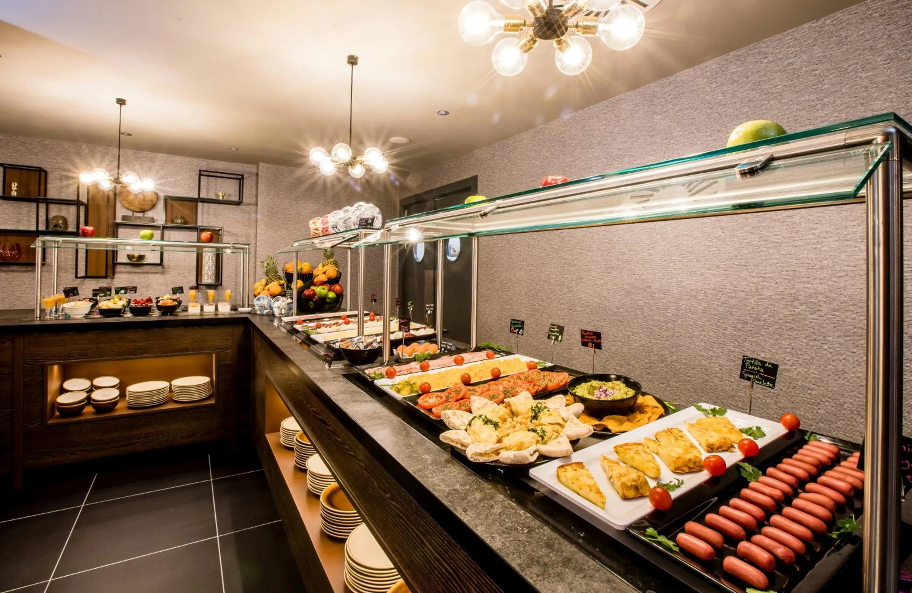 Buffet breakfast in NYX Hotel Madrid by Leonardo Hotels