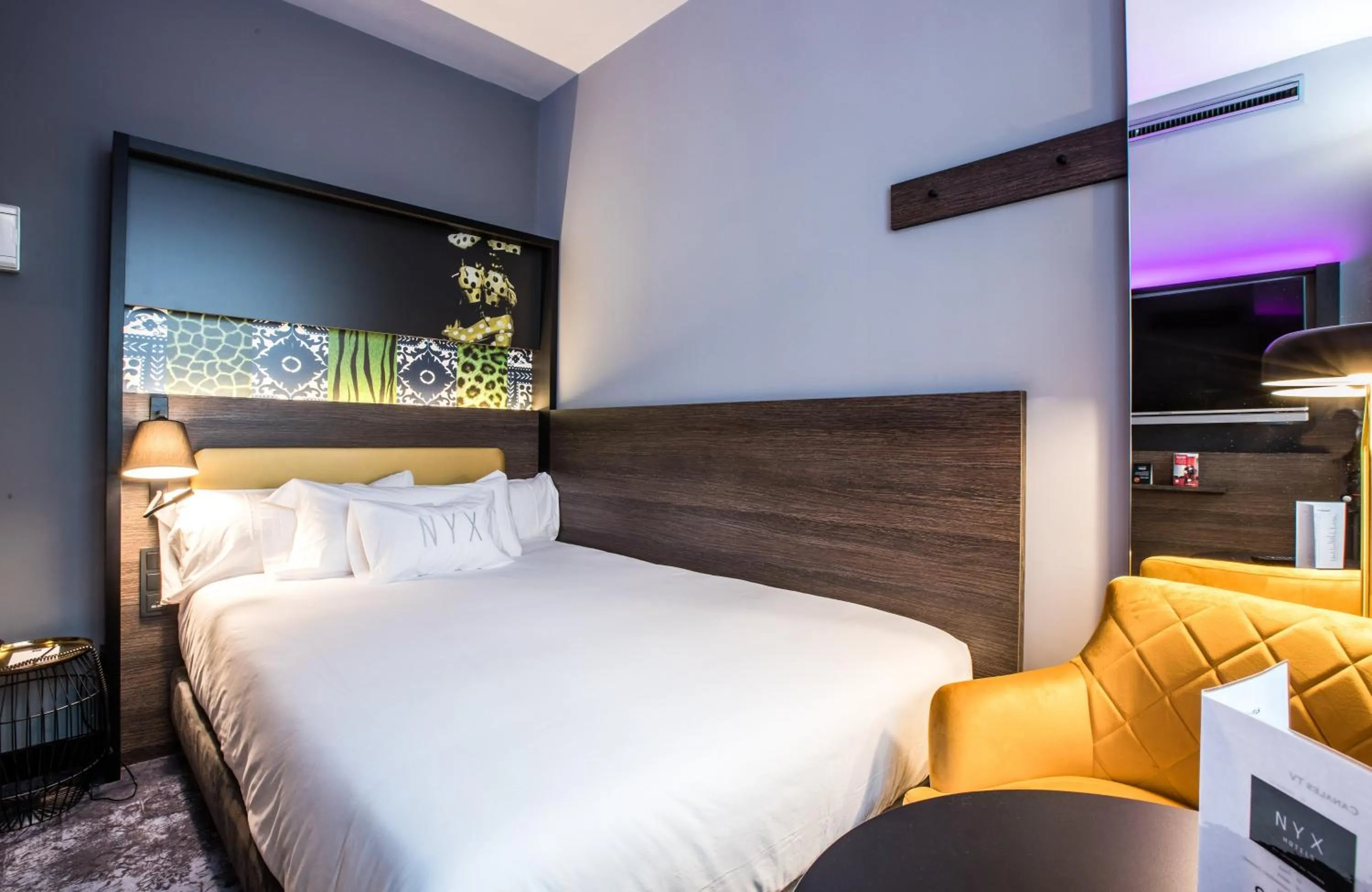 Photo of the whole room, Bed in NYX Hotel Madrid by Leonardo Hotels