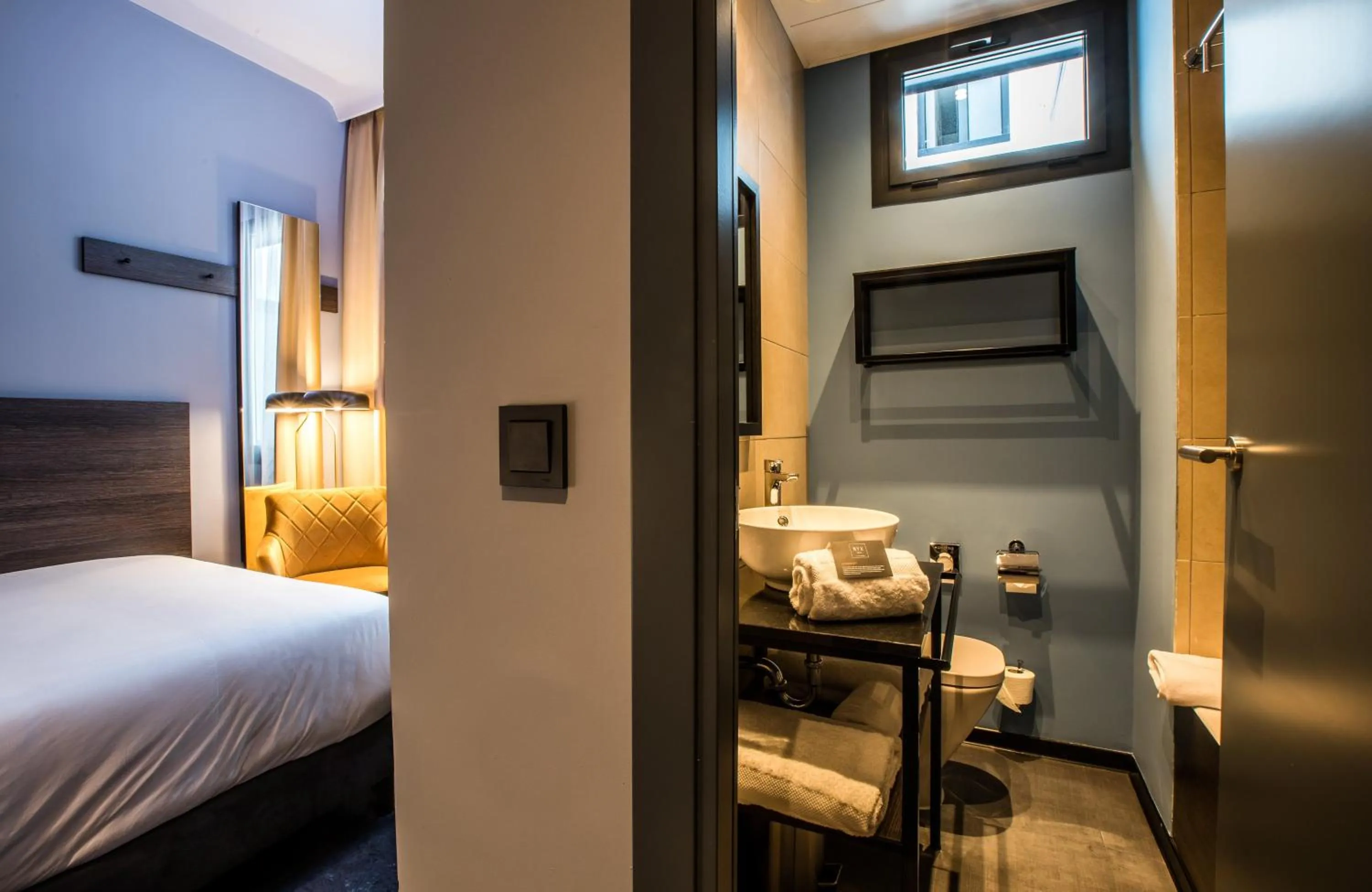 Photo of the whole room, Bed in NYX Hotel Madrid by Leonardo Hotels