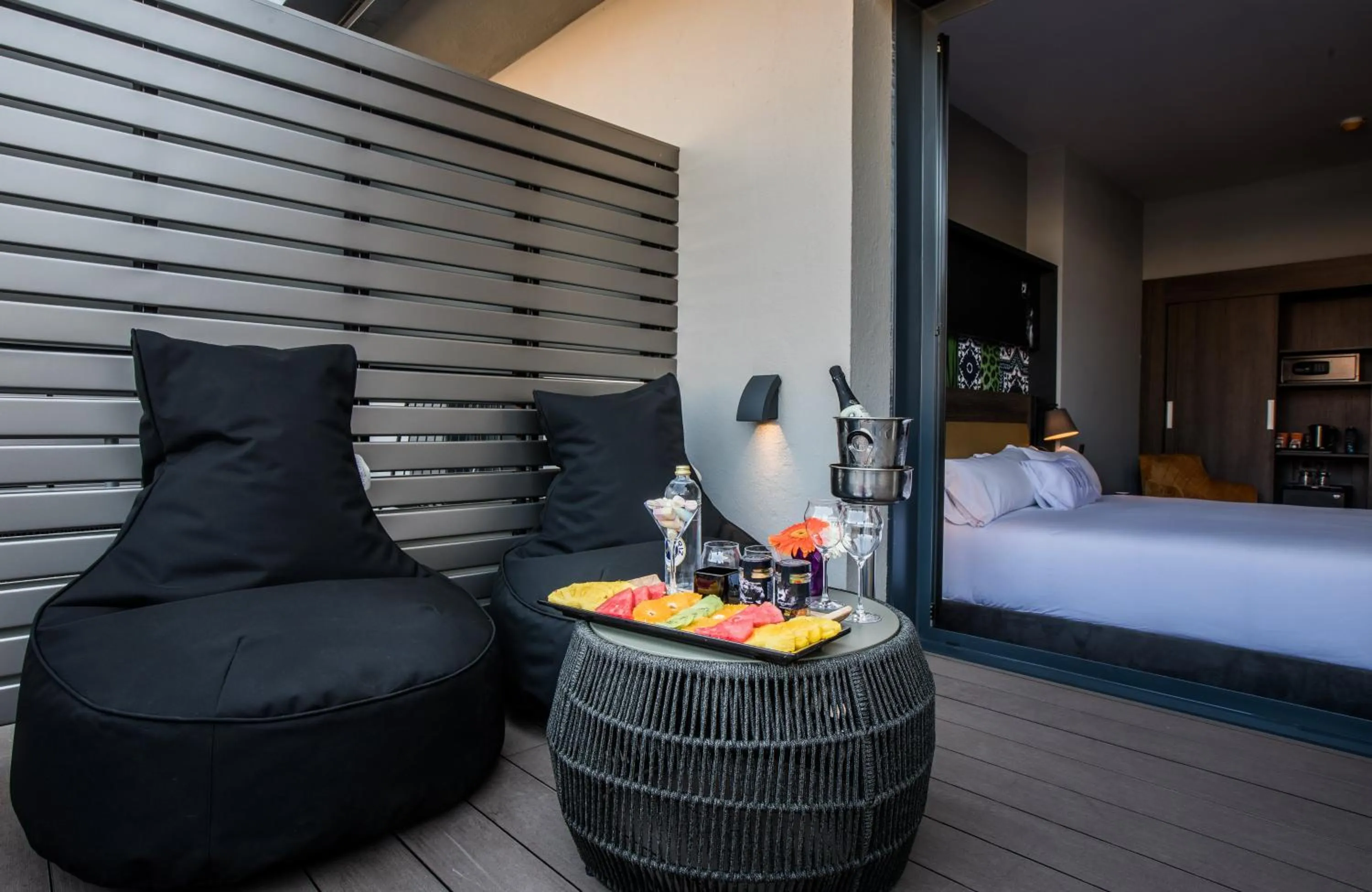 Photo of the whole room, Bed in NYX Hotel Madrid by Leonardo Hotels