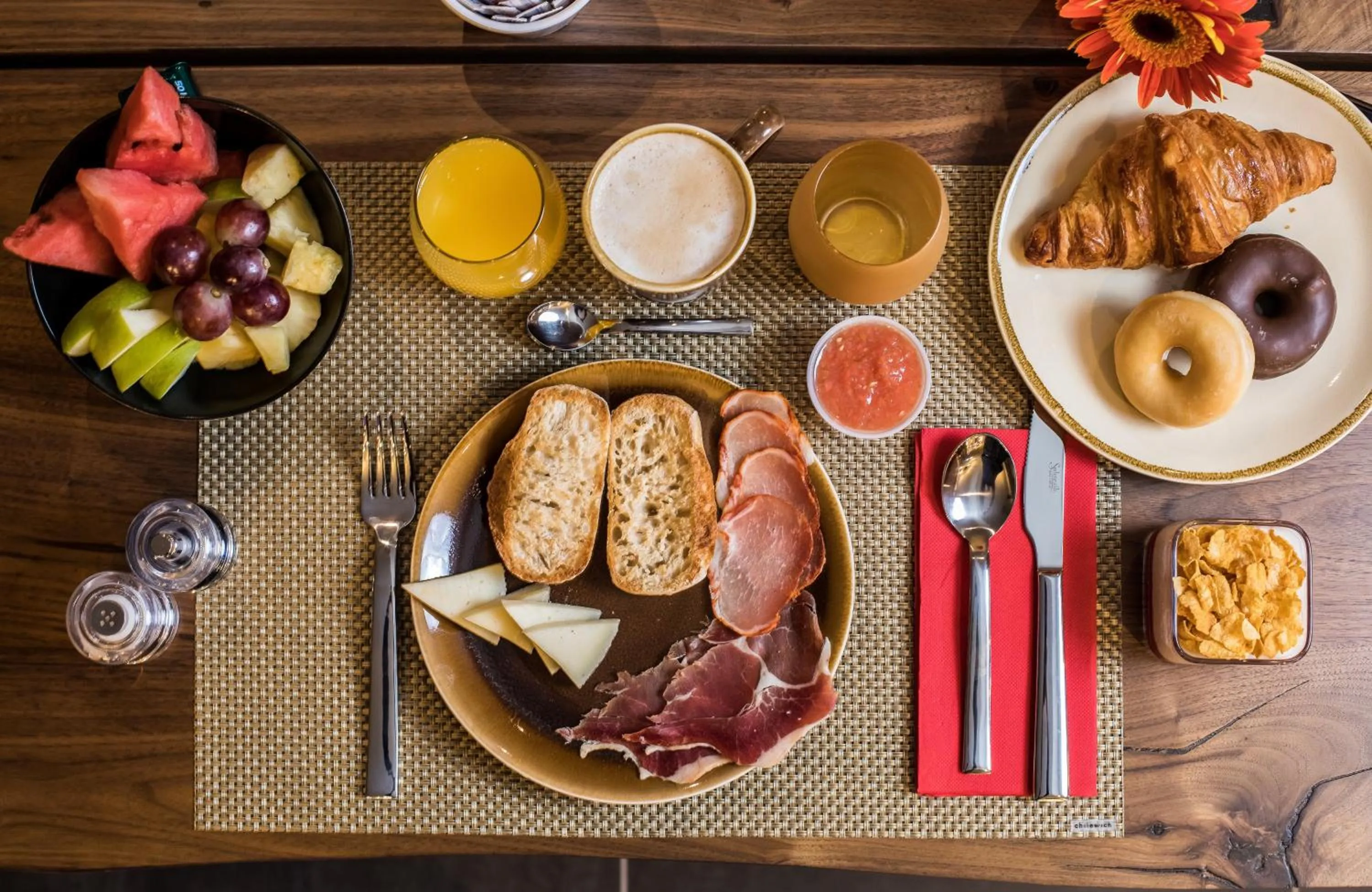 Breakfast in NYX Hotel Madrid by Leonardo Hotels