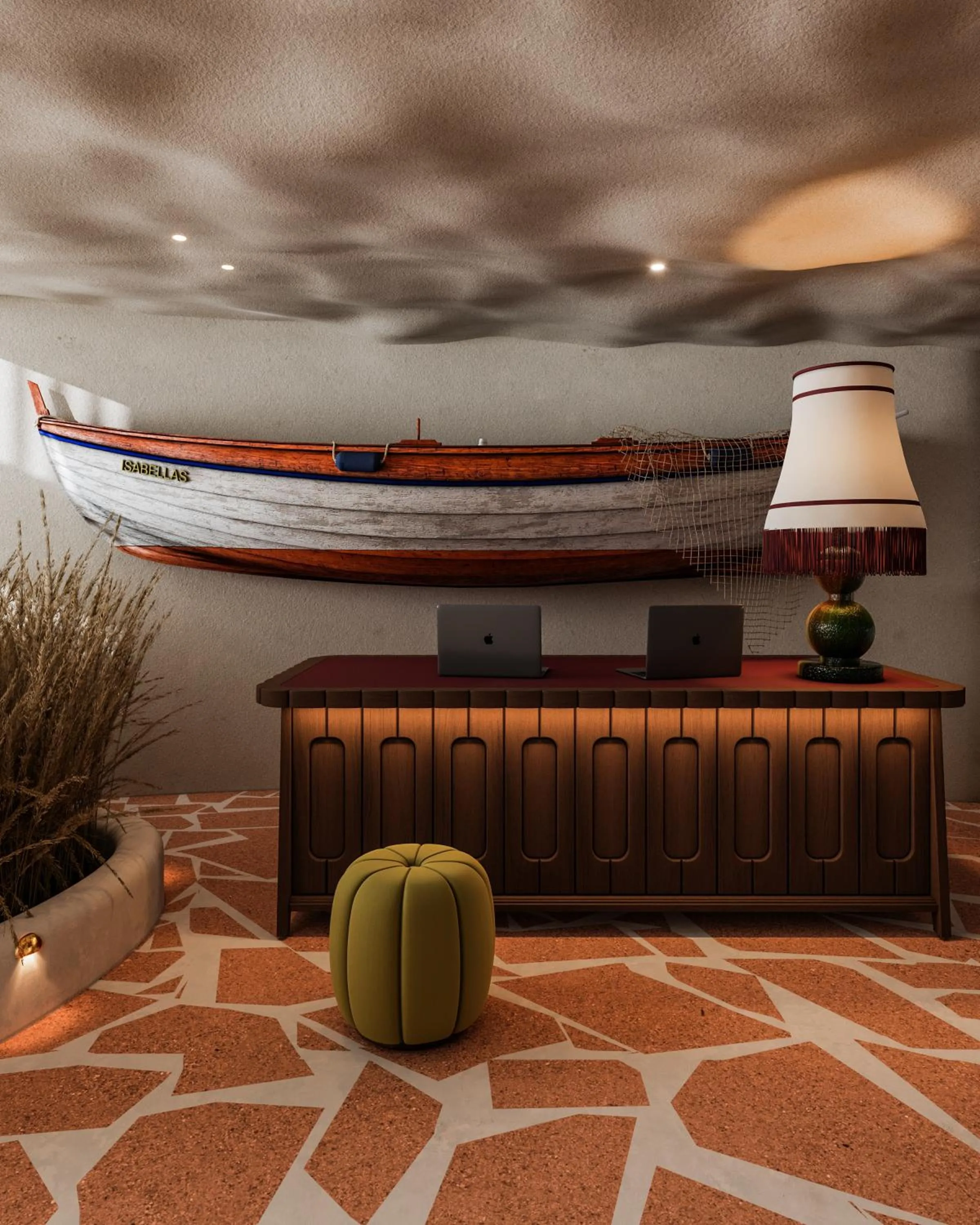 Lobby or reception in Hotel Isabella's Llafranc