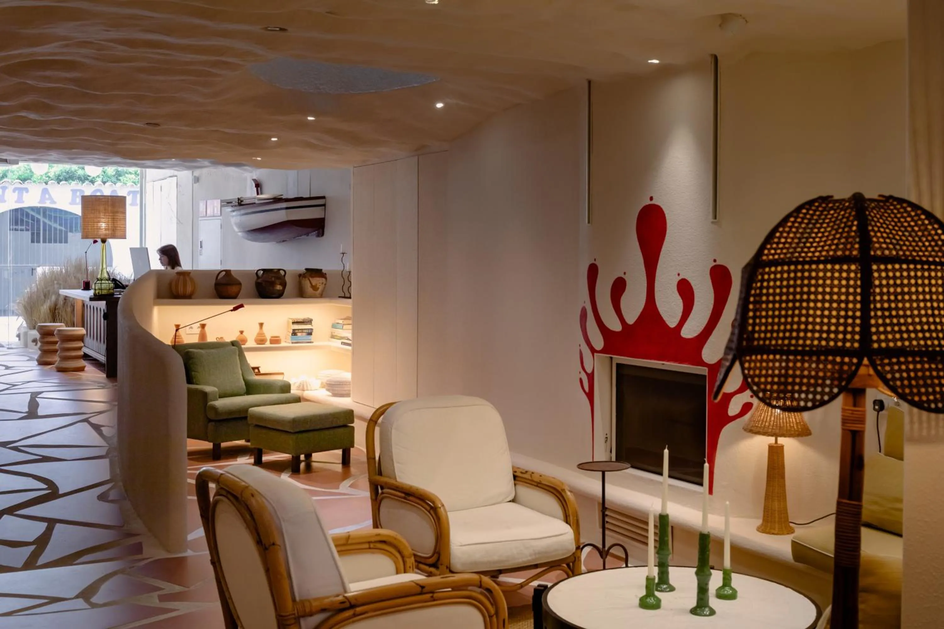 Living room in Hotel Isabella's Llafranc