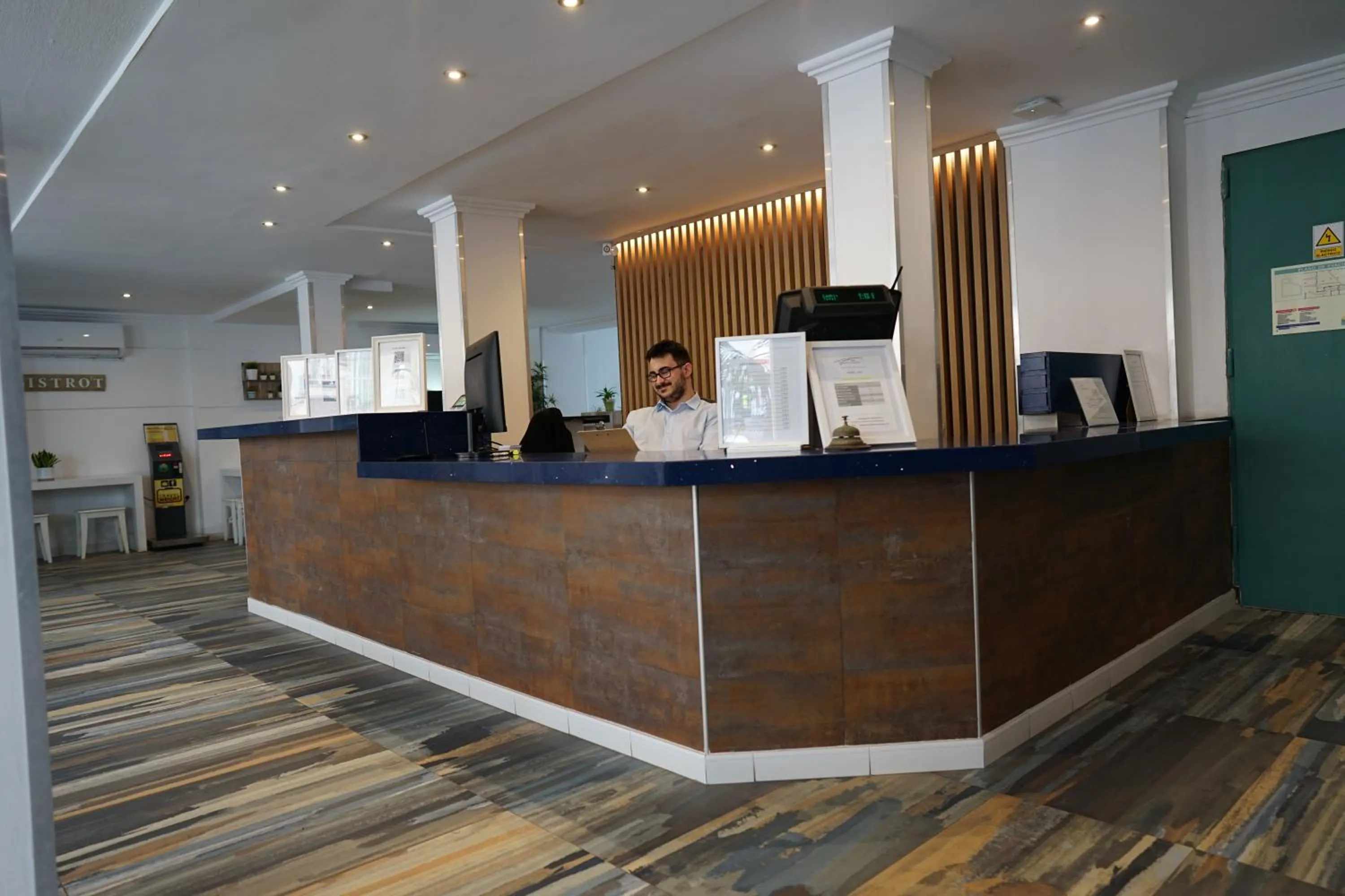 Lobby or reception in Hotel Teide