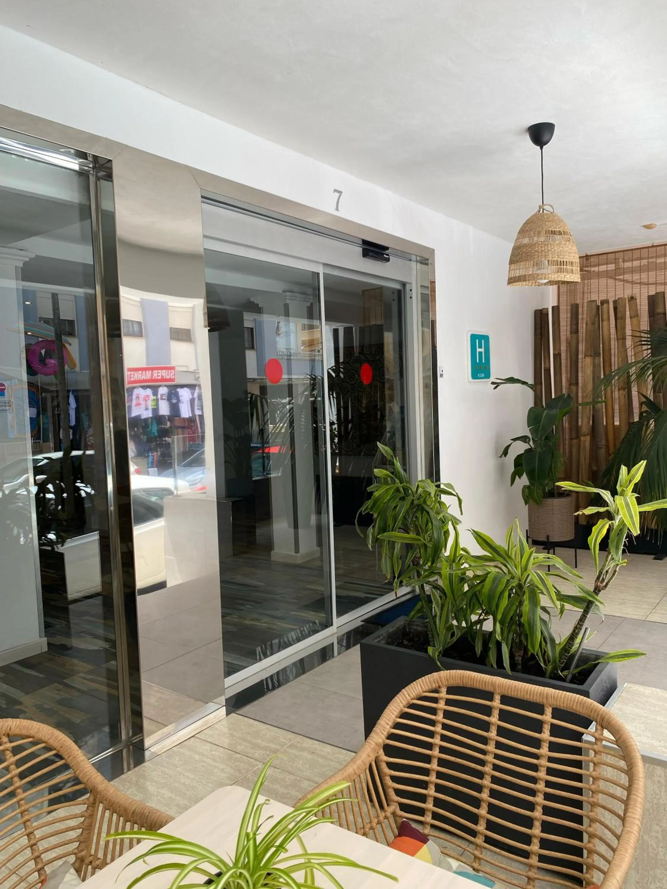 Lobby or reception in Hotel Teide