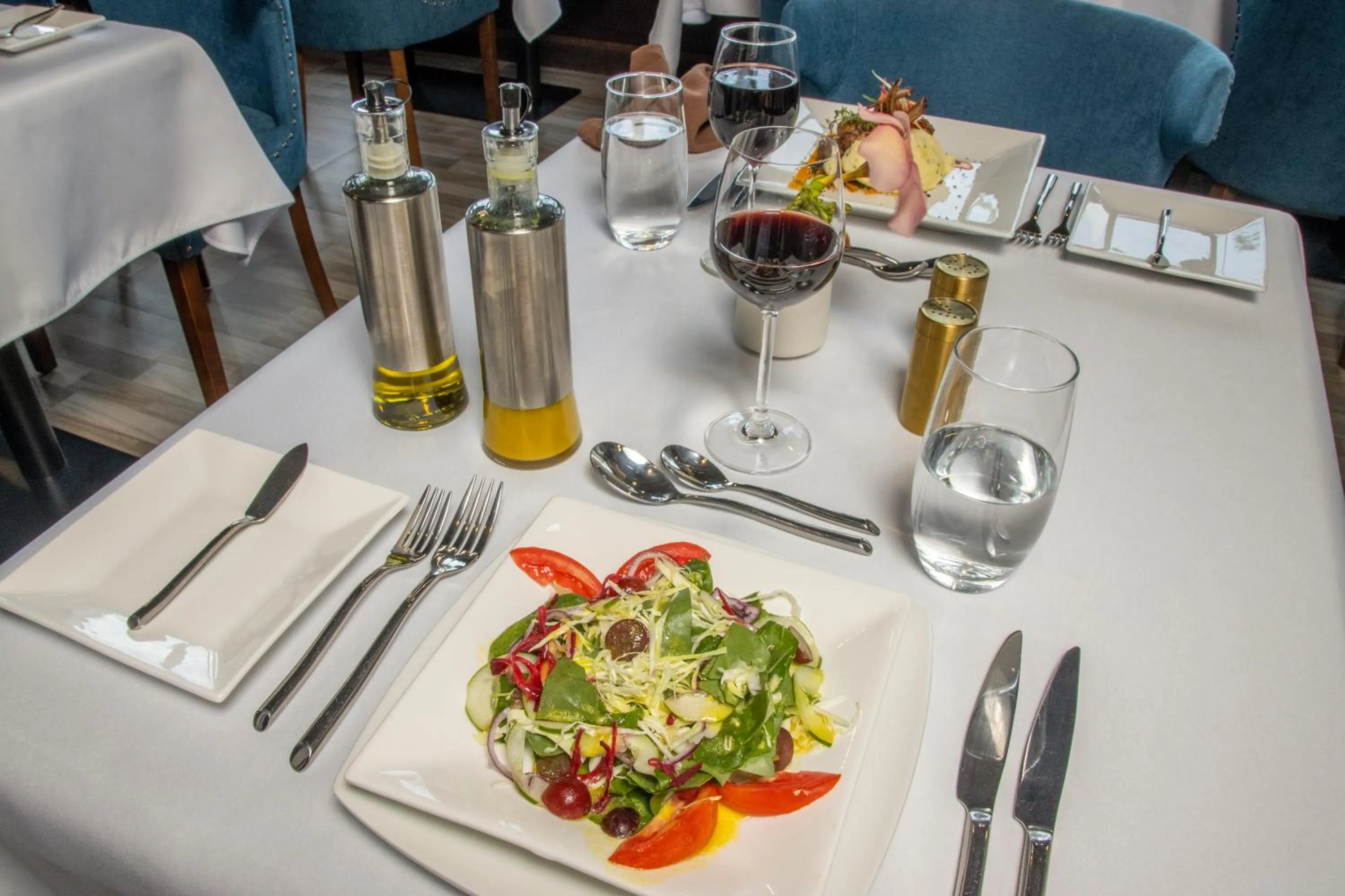 Dining area in Sago Palm Hotel