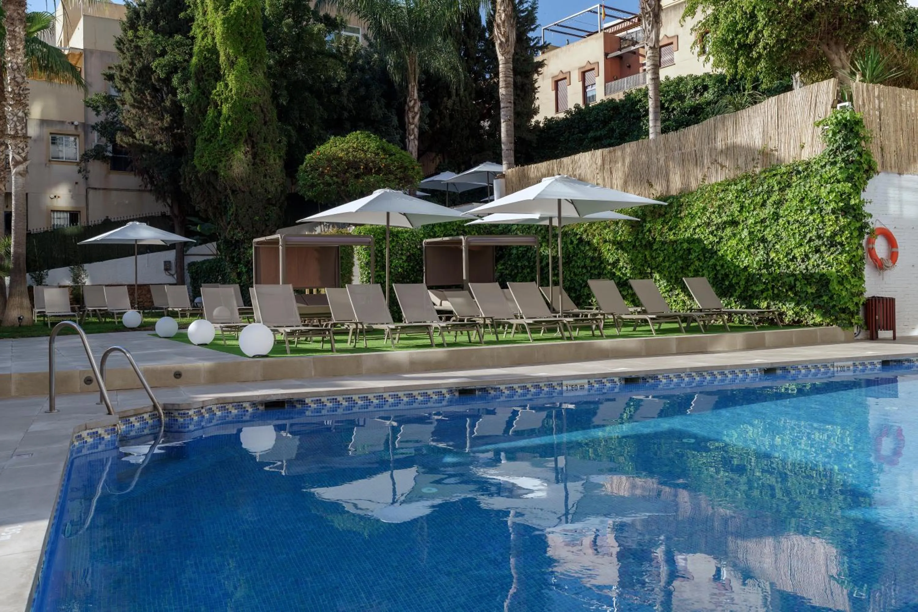 Garden in Hotel Costa Málaga - Adults Recommended - by Pierre & Vacances