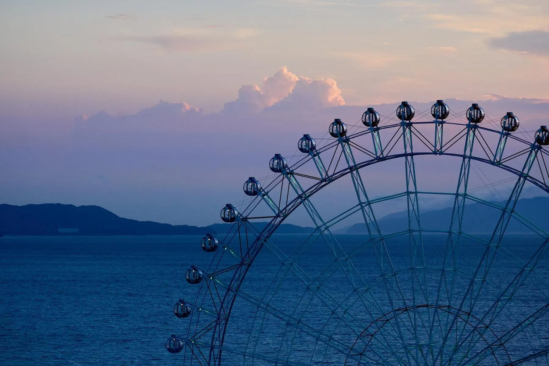 Sea view in OMO Kansai Airport by Hoshino Resorts
