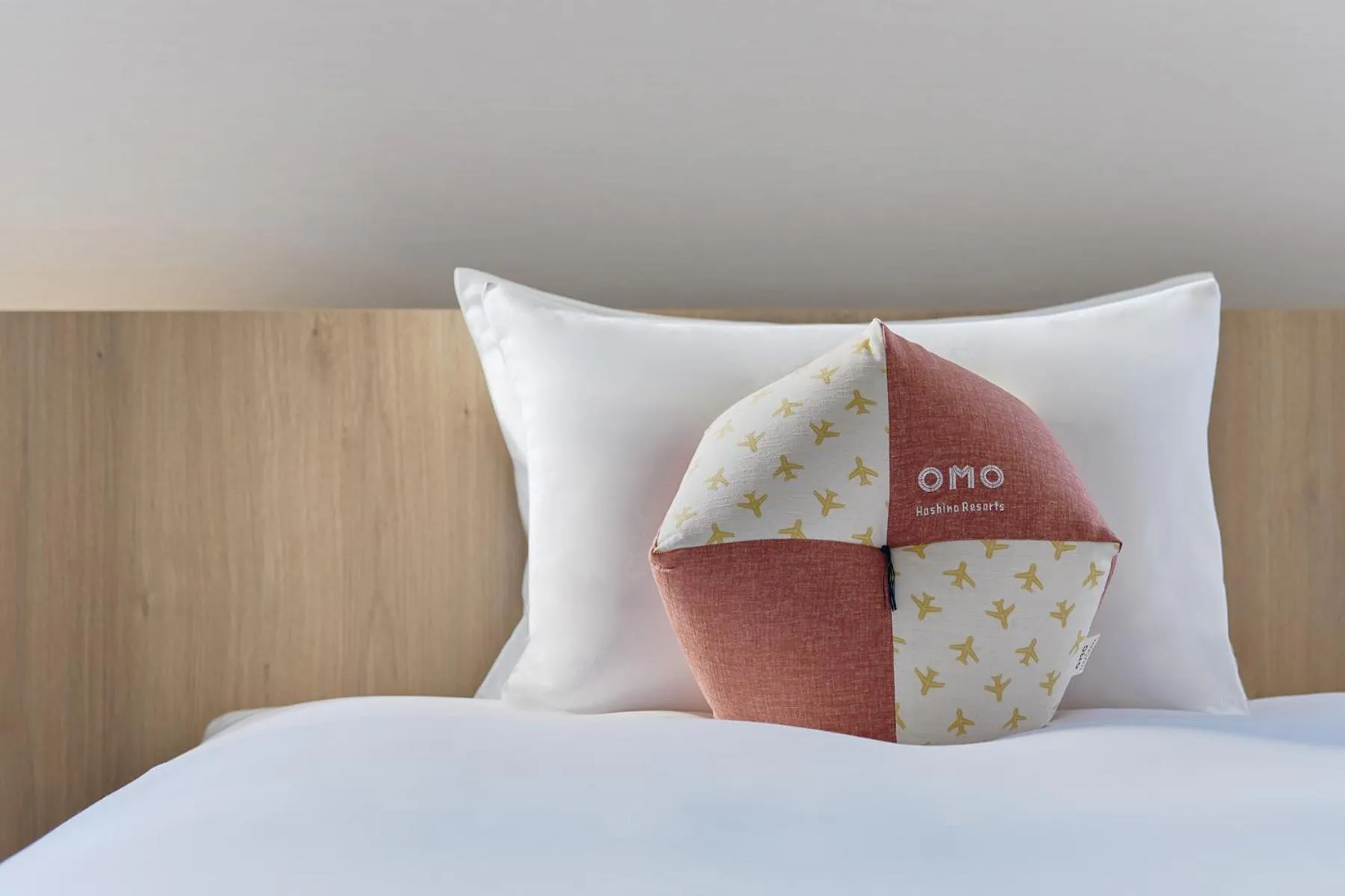 Bed in OMO Kansai Airport by Hoshino Resorts