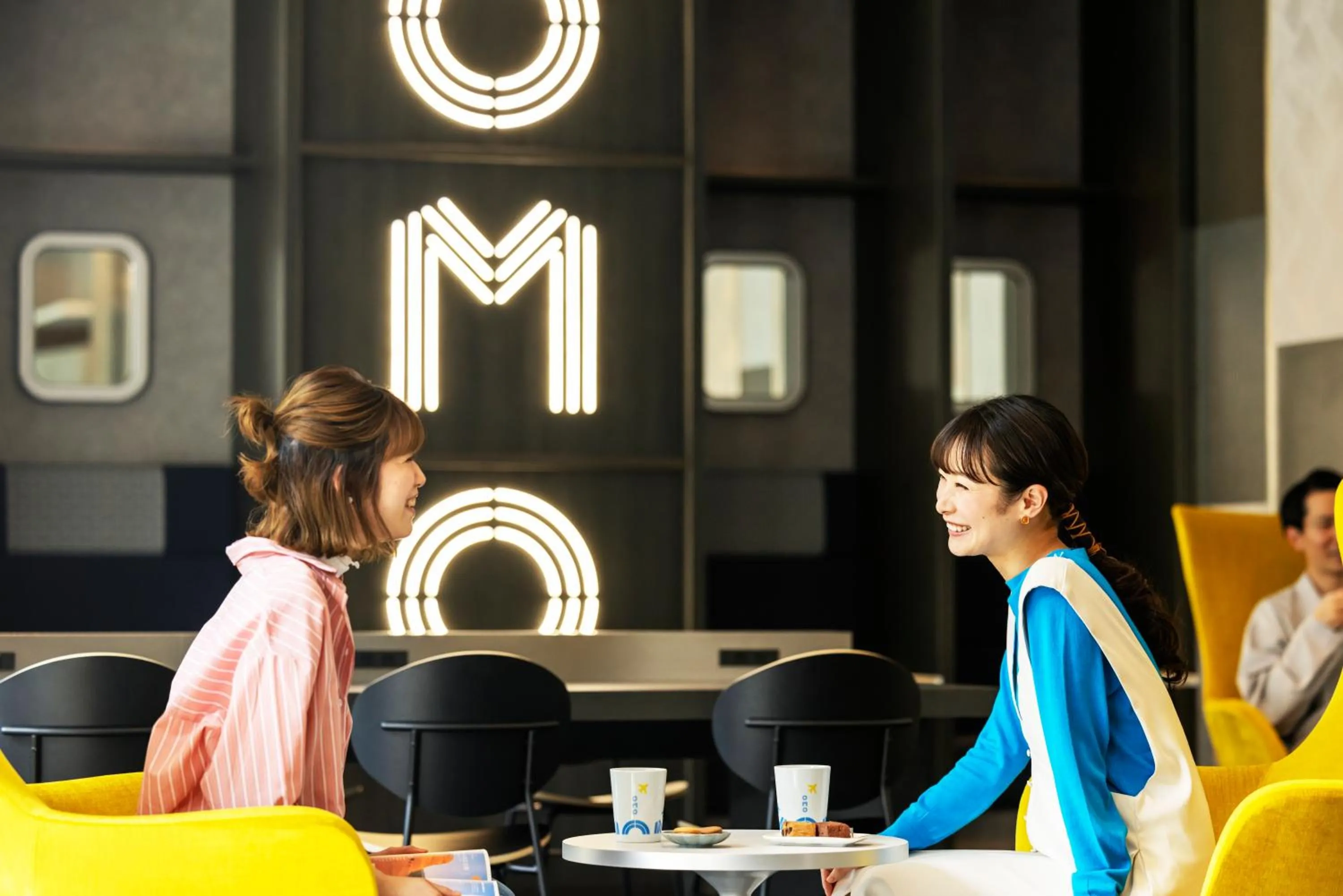 Lobby or reception in OMO Kansai Airport by Hoshino Resorts