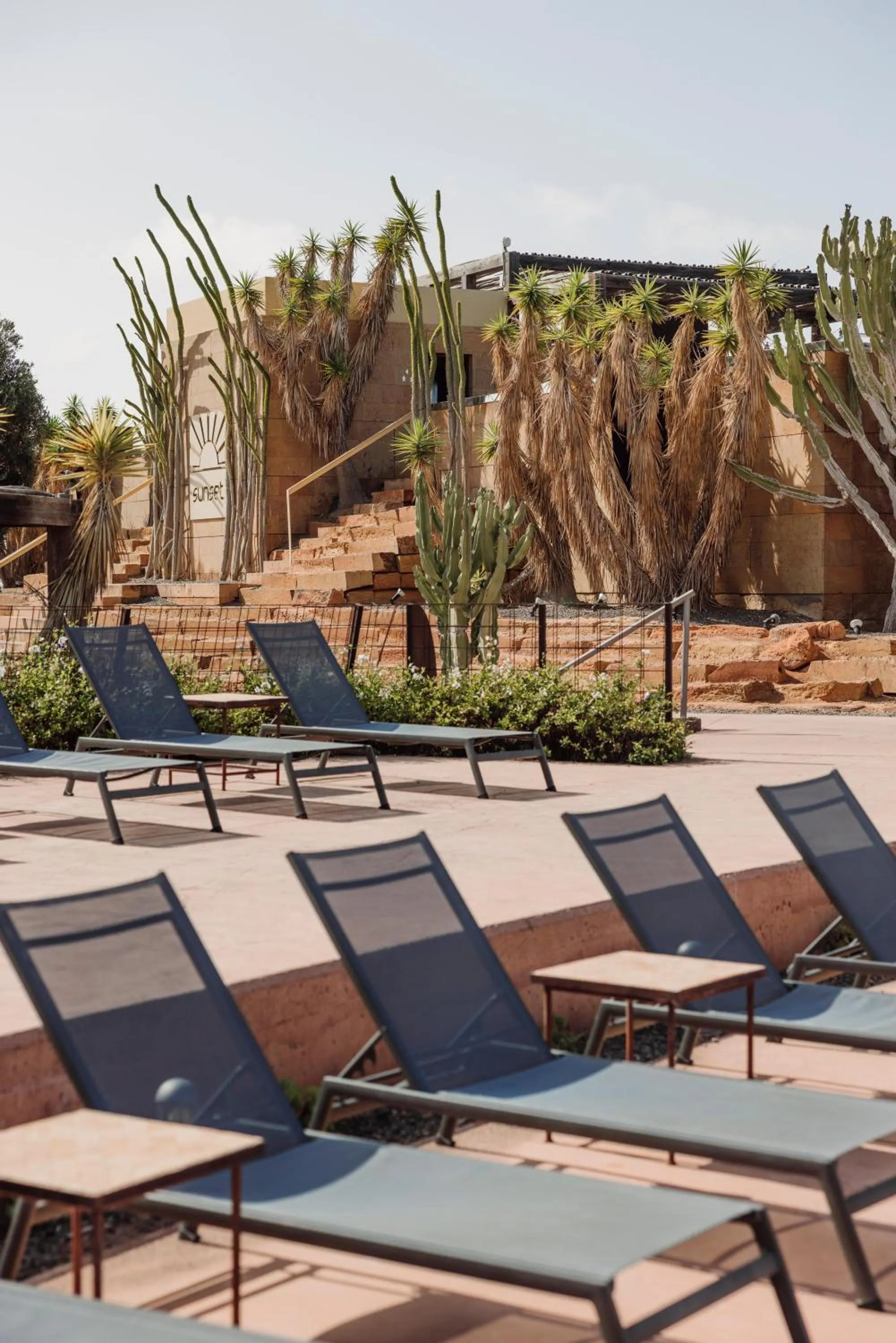 Solarium in Salobre Hotel Resort & Serenity