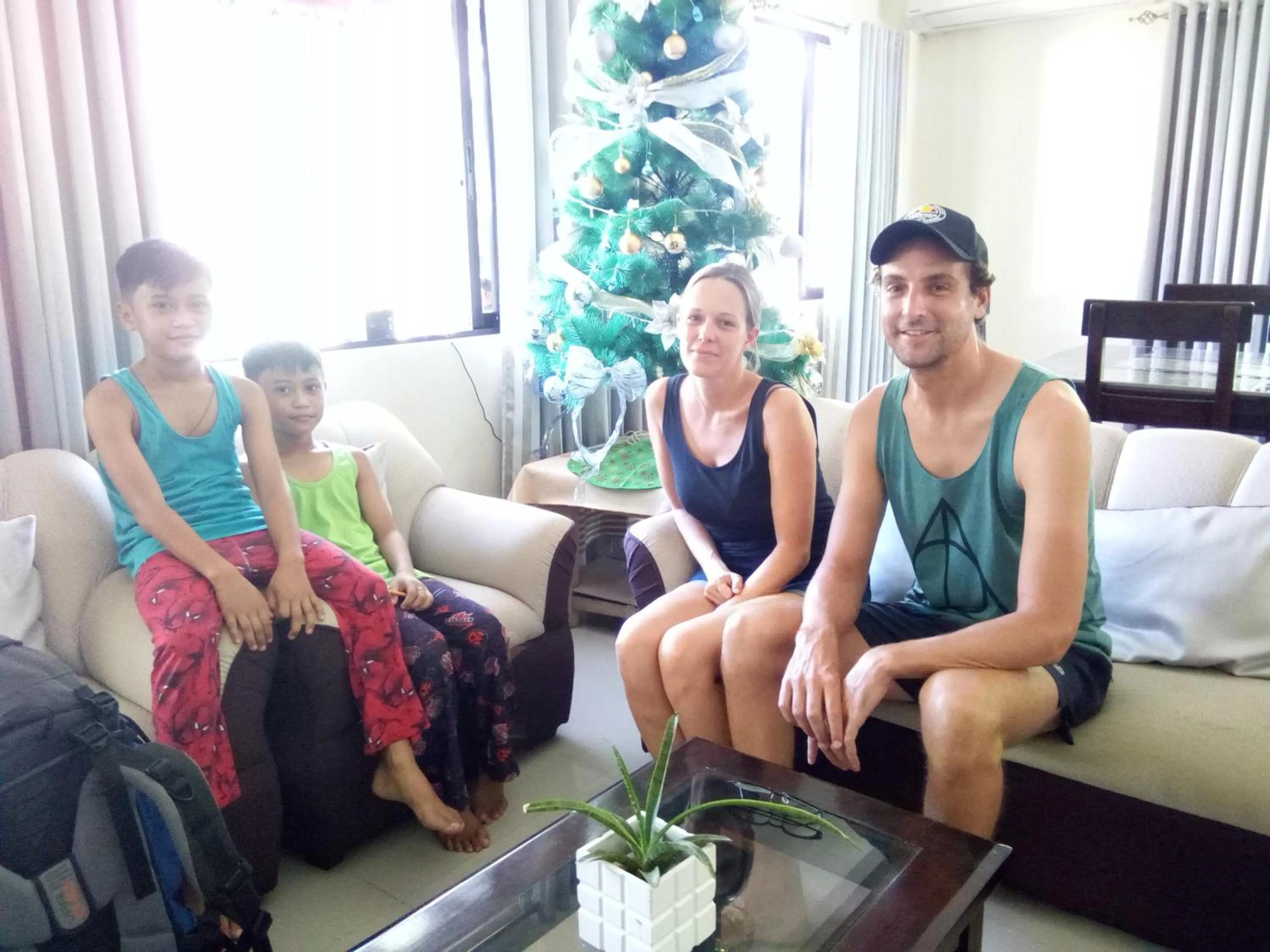 Seating area in Bohol Sweet Home