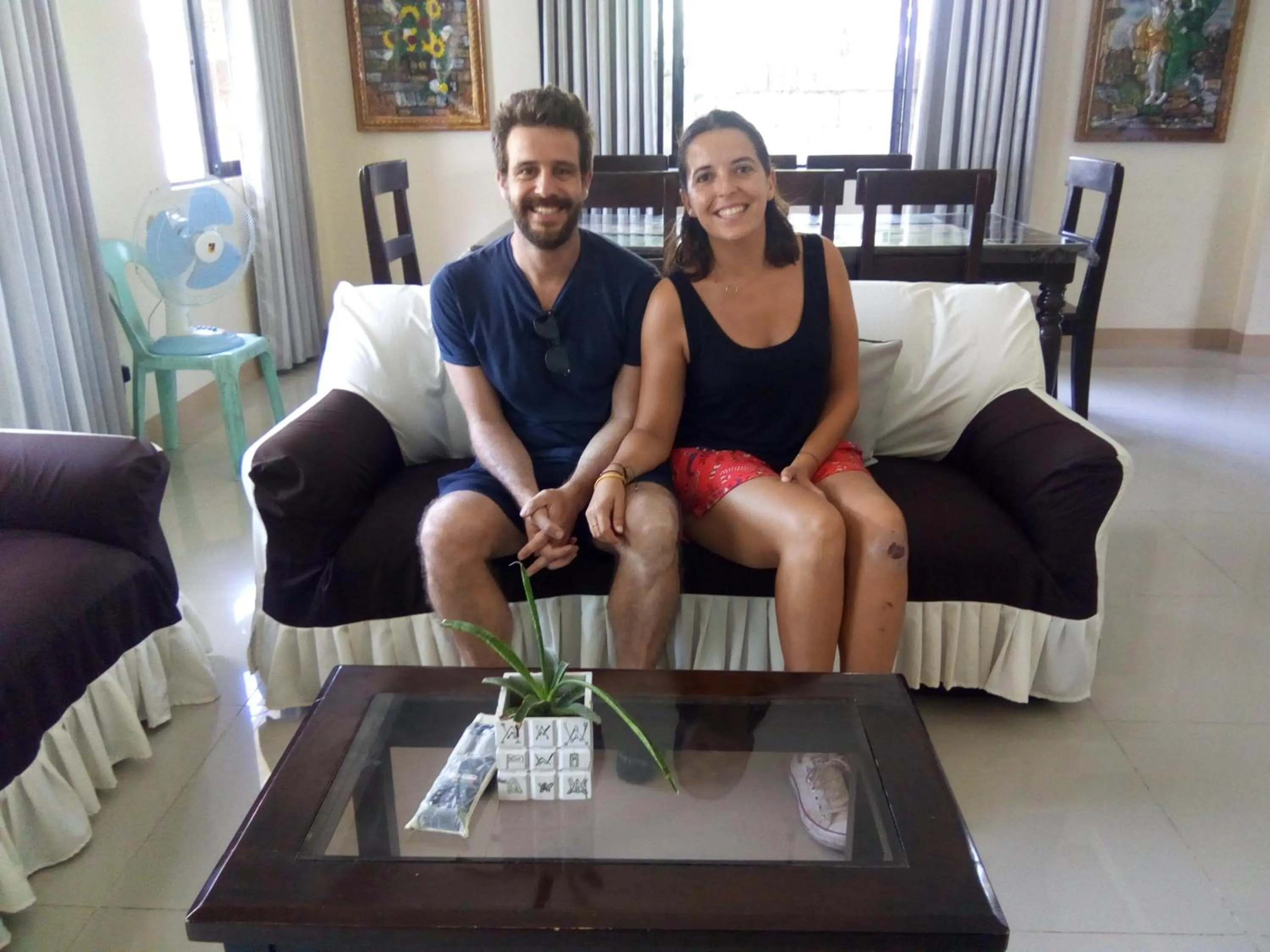 Living room in Bohol Sweet Home