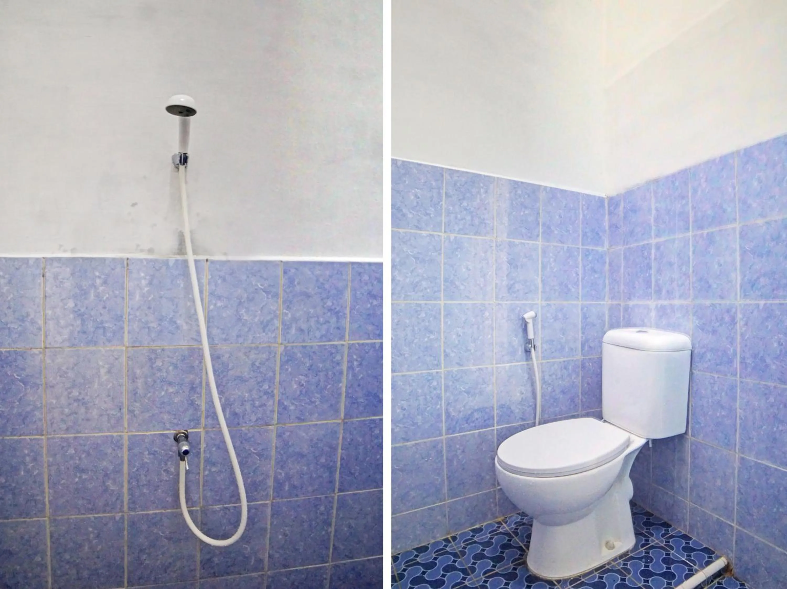 Bathroom in Hotel O La Khansa Homestay Syariah