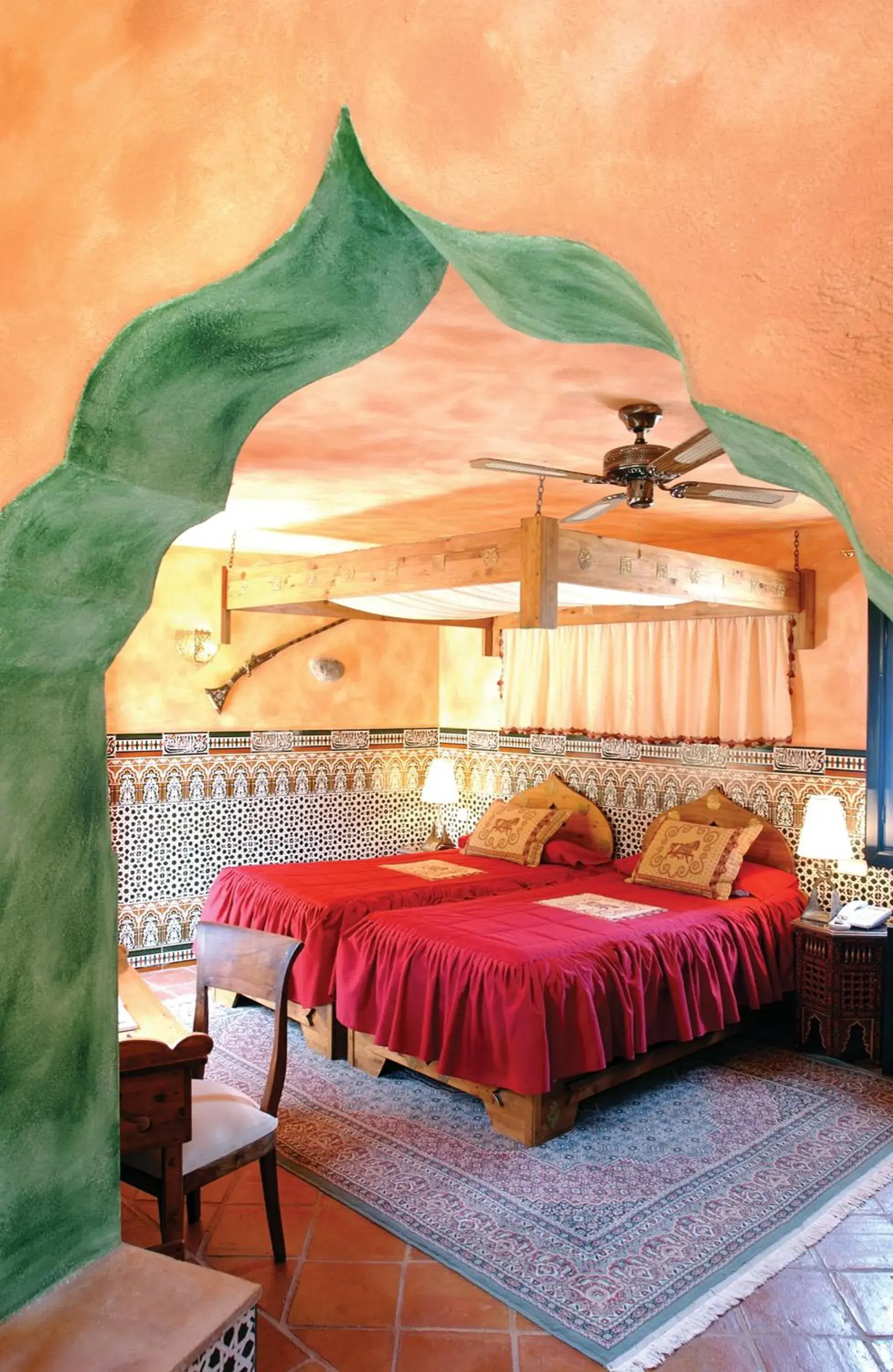 Deluxe Room with Jacuzzi bathtub in Hotel Amanhavis Deluxe Room with Jacuzzi bathtub in Hotel Amanhavis