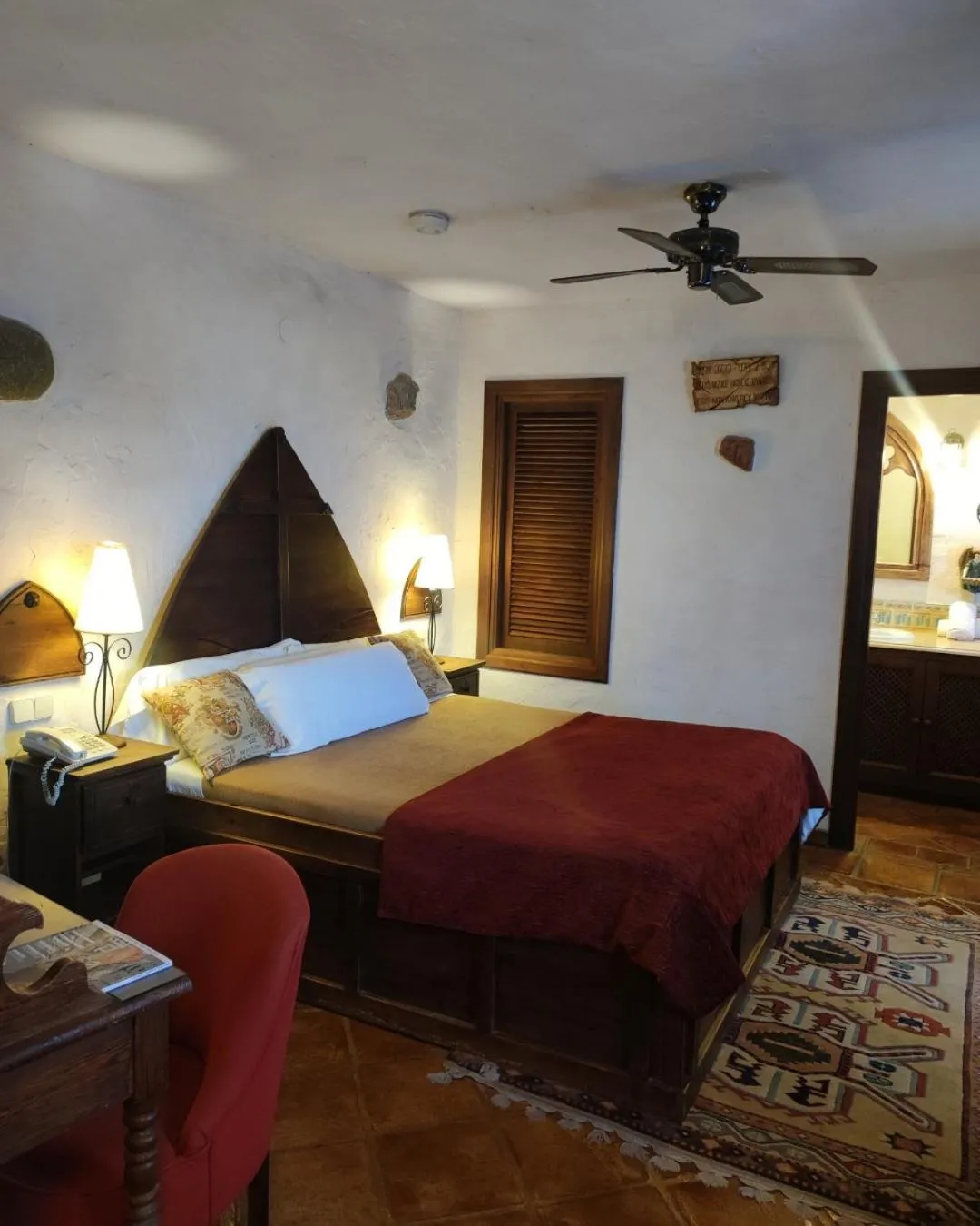 Bed in Hotel Amanhavis