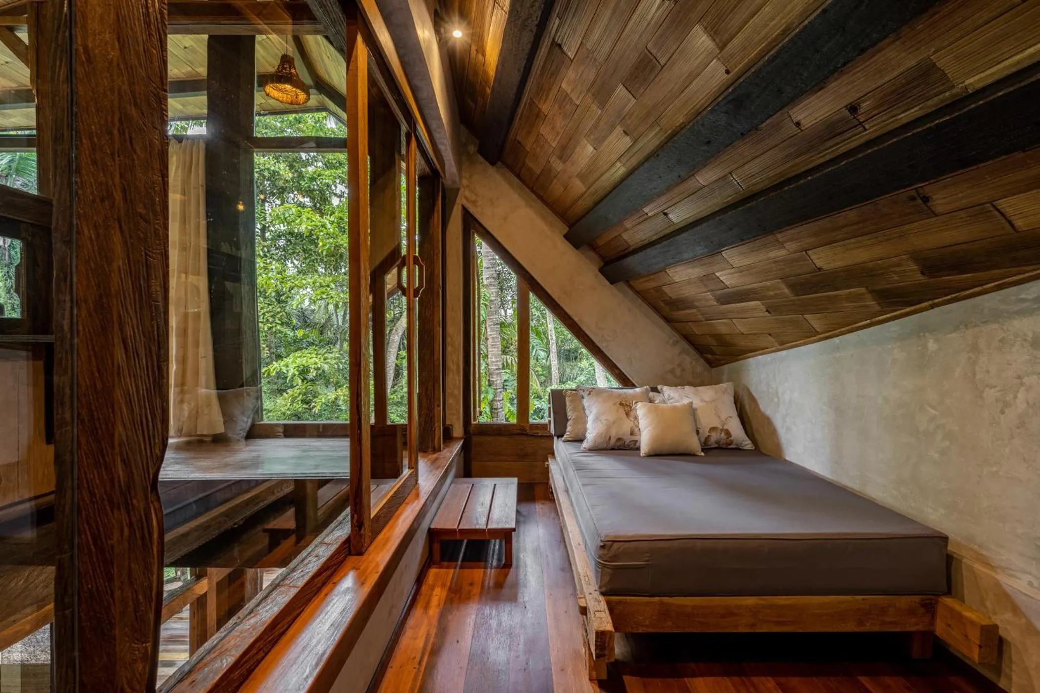 Bed in Casa Pohon Ubud