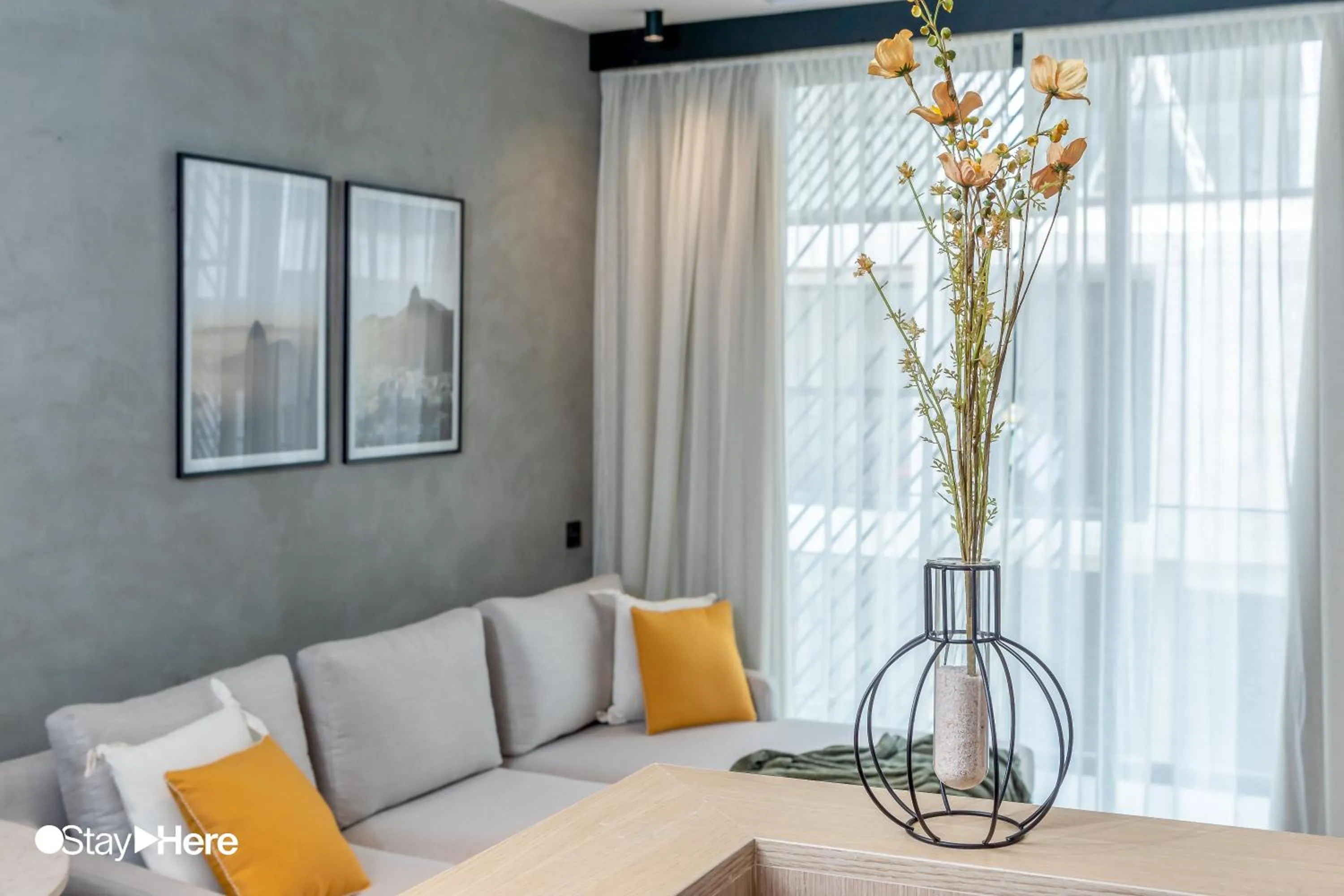 Living room in Stayhere Casablanca - Gauthier 1 - Modern Residence