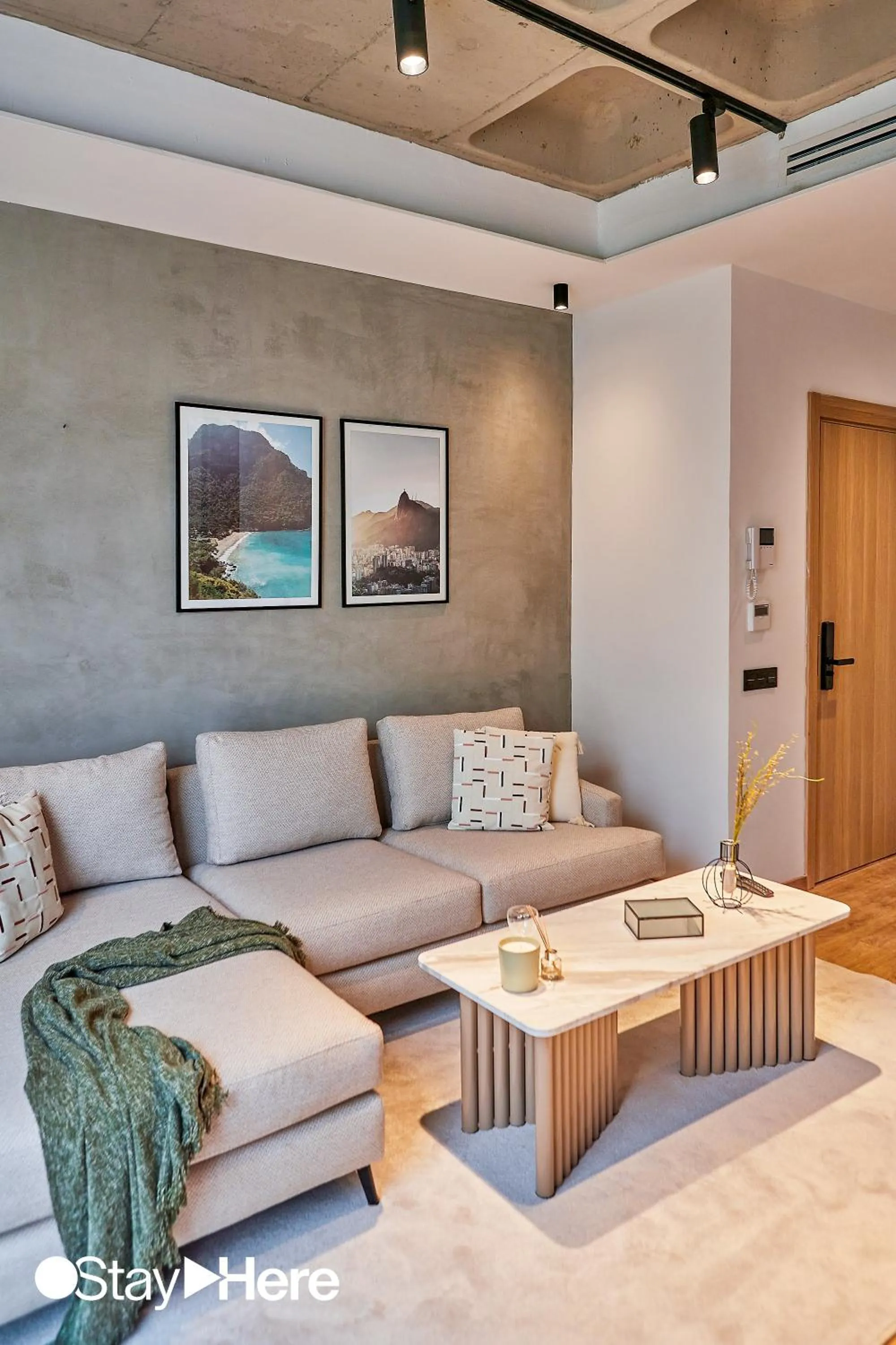 Seating area in Stayhere Casablanca - Gauthier 1 - Modern Residence