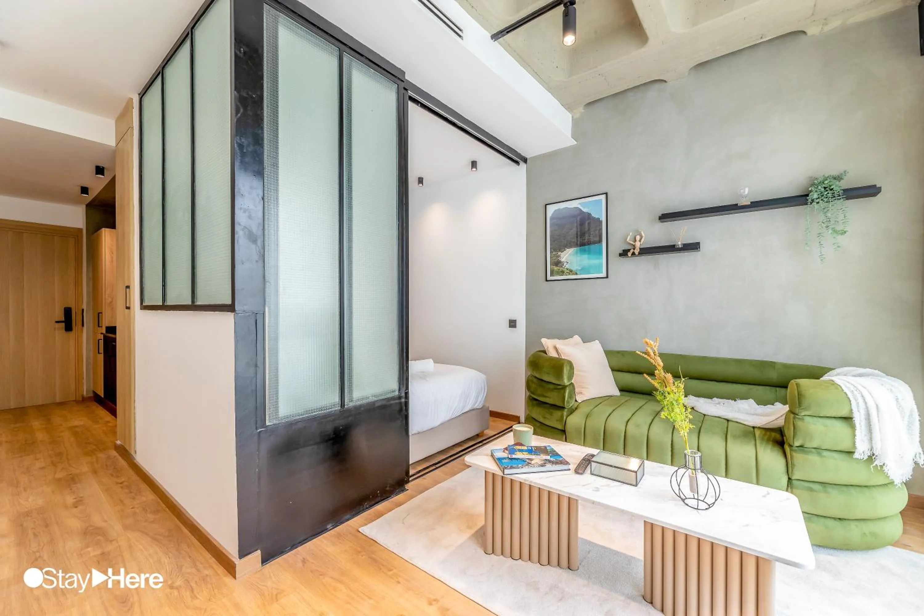 Seating area in Stayhere Casablanca - Gauthier 1 - Modern Residence