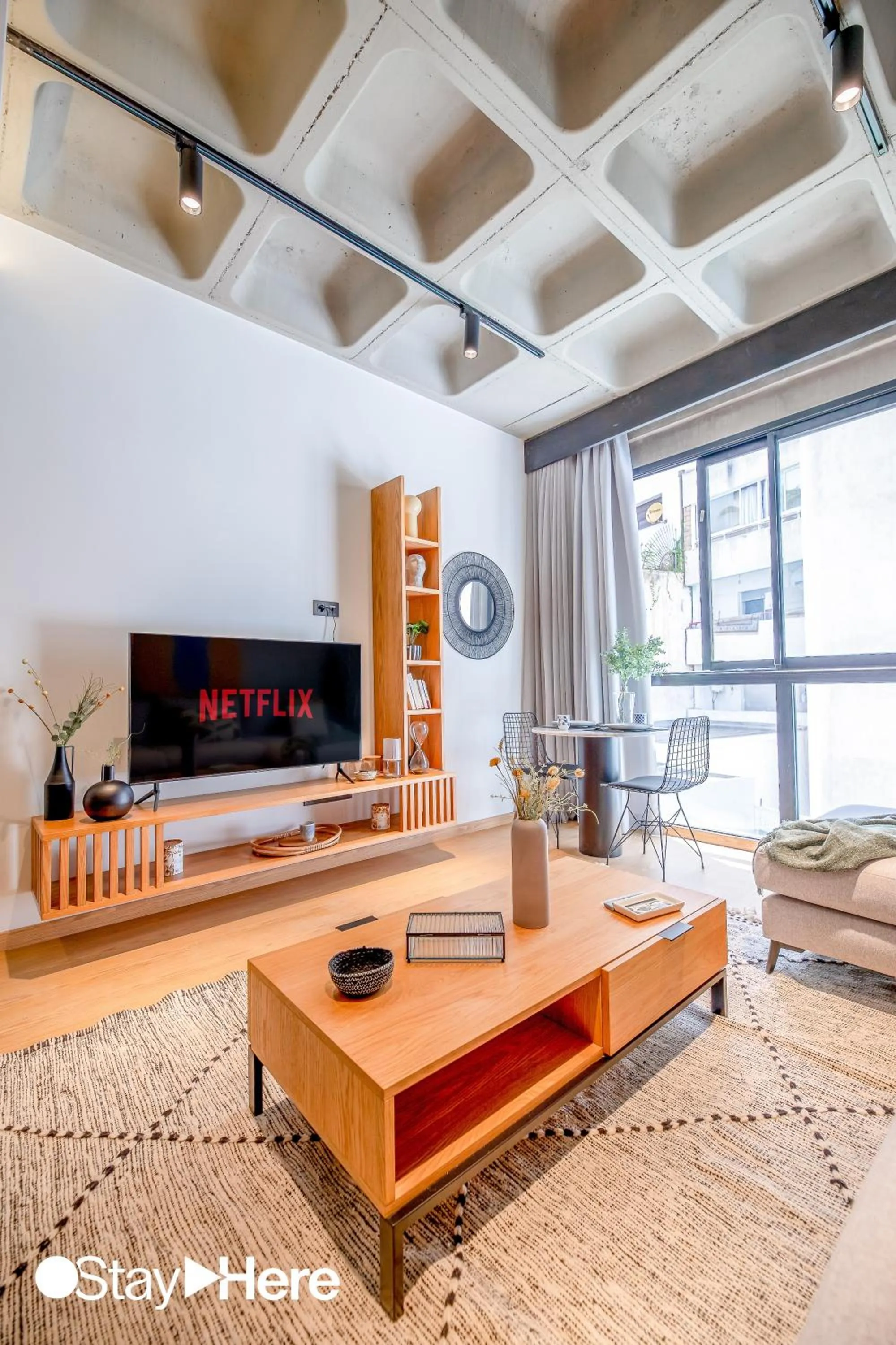 Seating area in Stayhere Casablanca - Gauthier 1 - Modern Residence