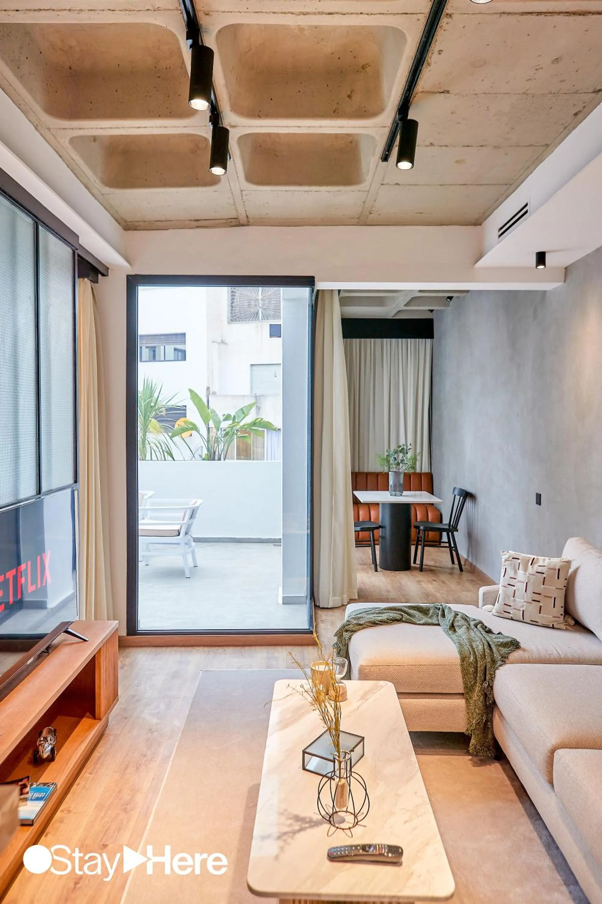 Seating area in Stayhere Casablanca - Gauthier 1 - Modern Residence