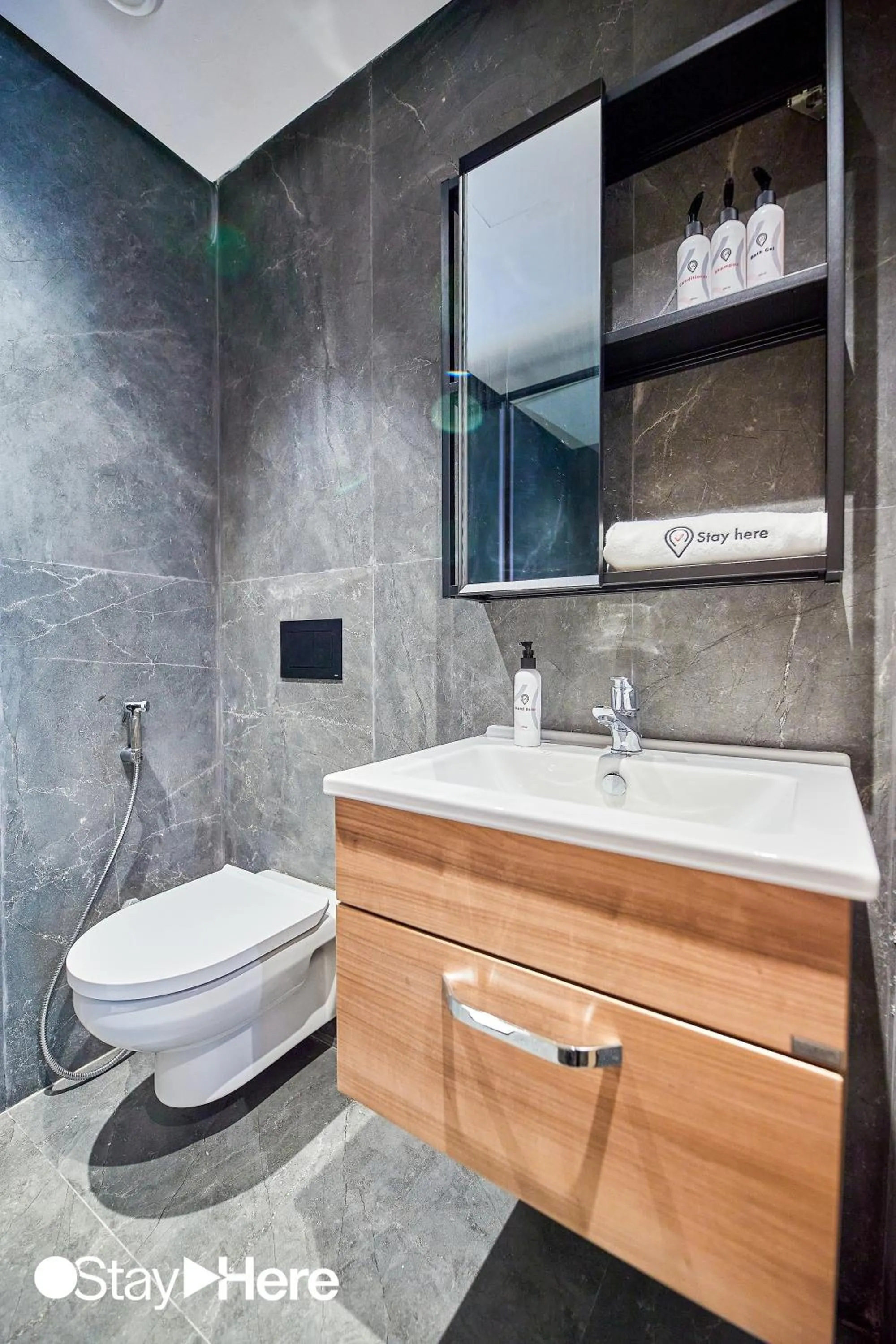 Bathroom in Stayhere Casablanca - Gauthier 1 - Modern Residence